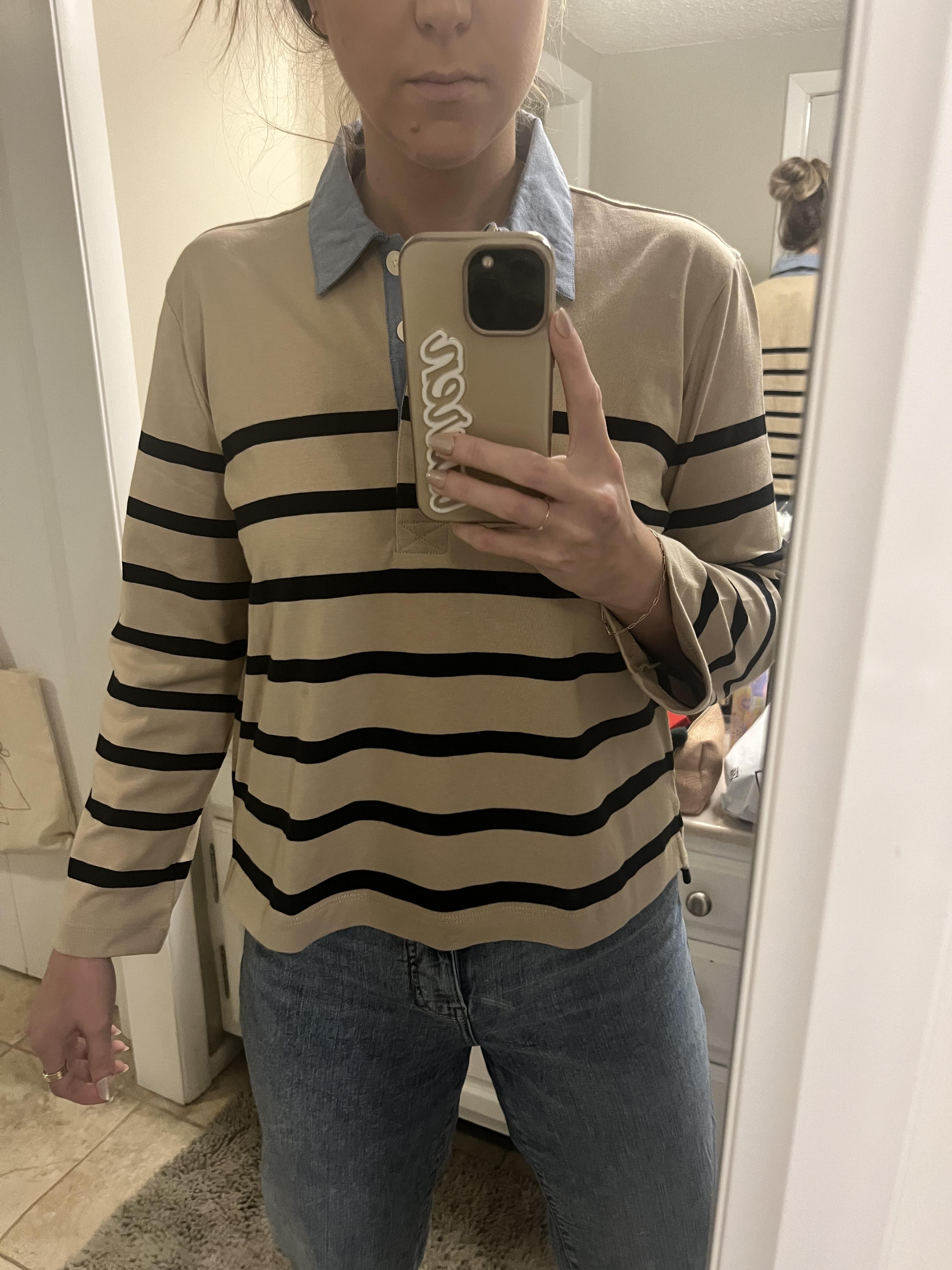 jcrew womens rugby