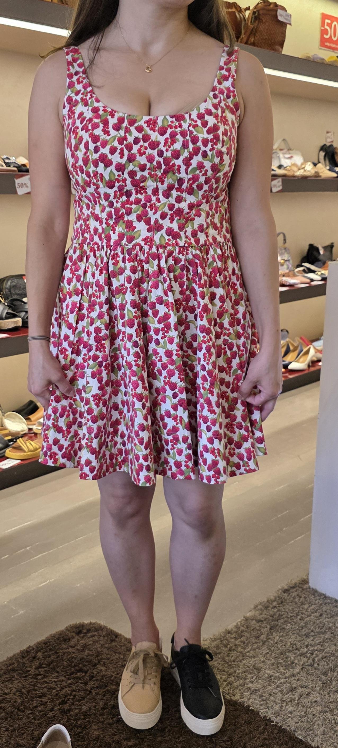 Fit-and-flare mini dress