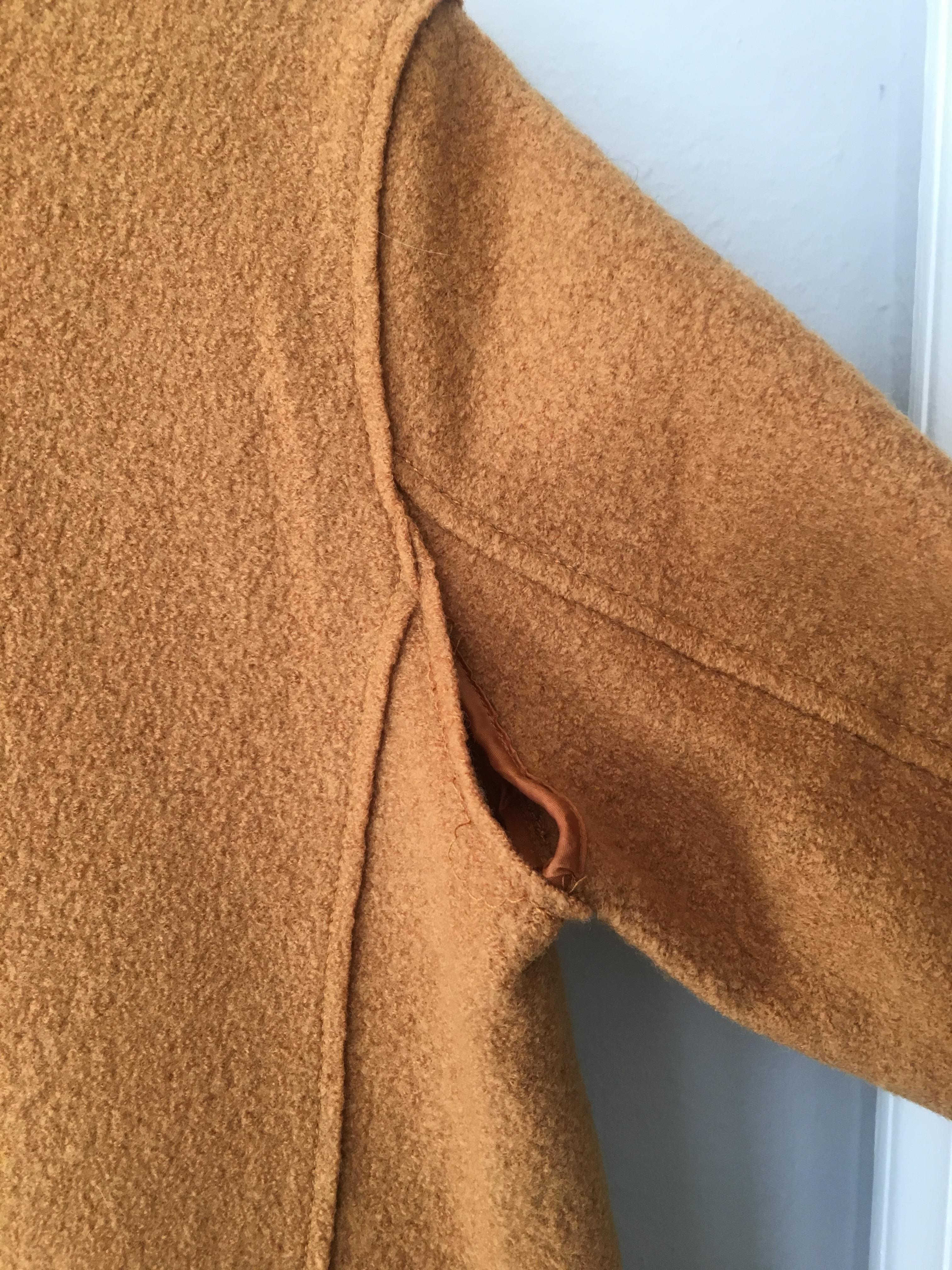 J.Crew $450 Alfie Topcoat Italian Wool Blend Brown Size 20 BS698