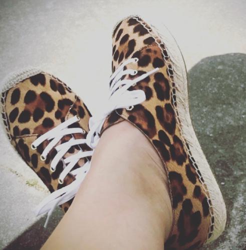 leopard espadrilles sneakers