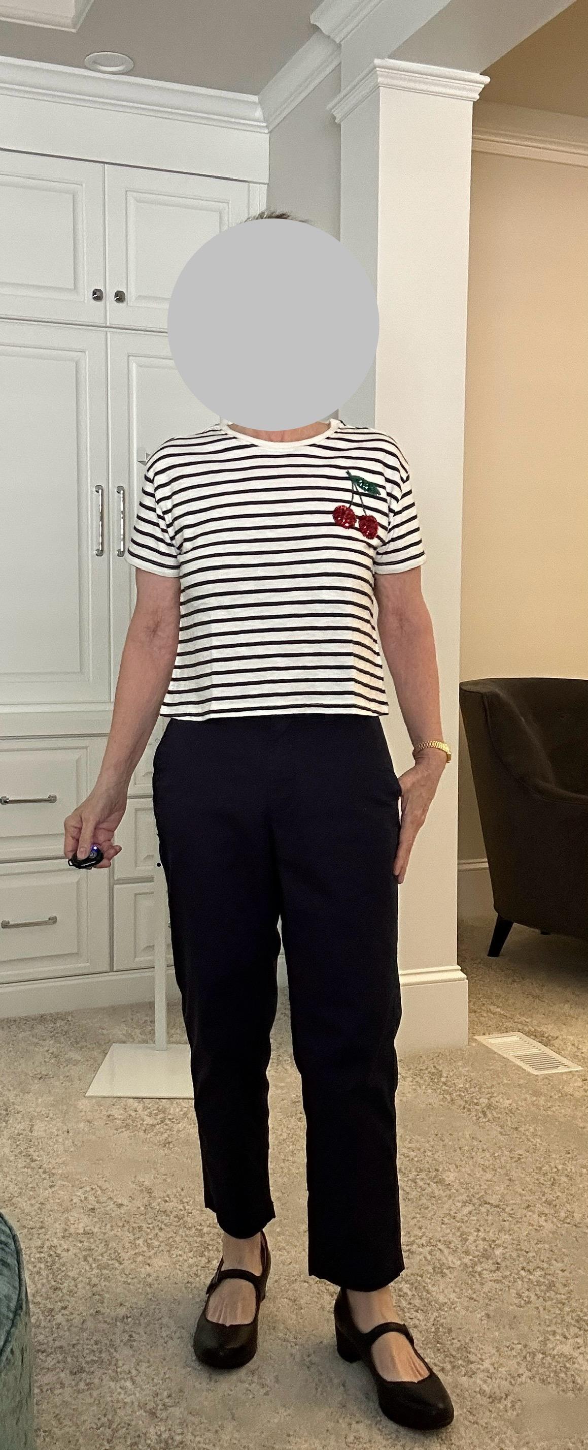 Girls' Striped Cherry T-shirt For Girls | J.Crew