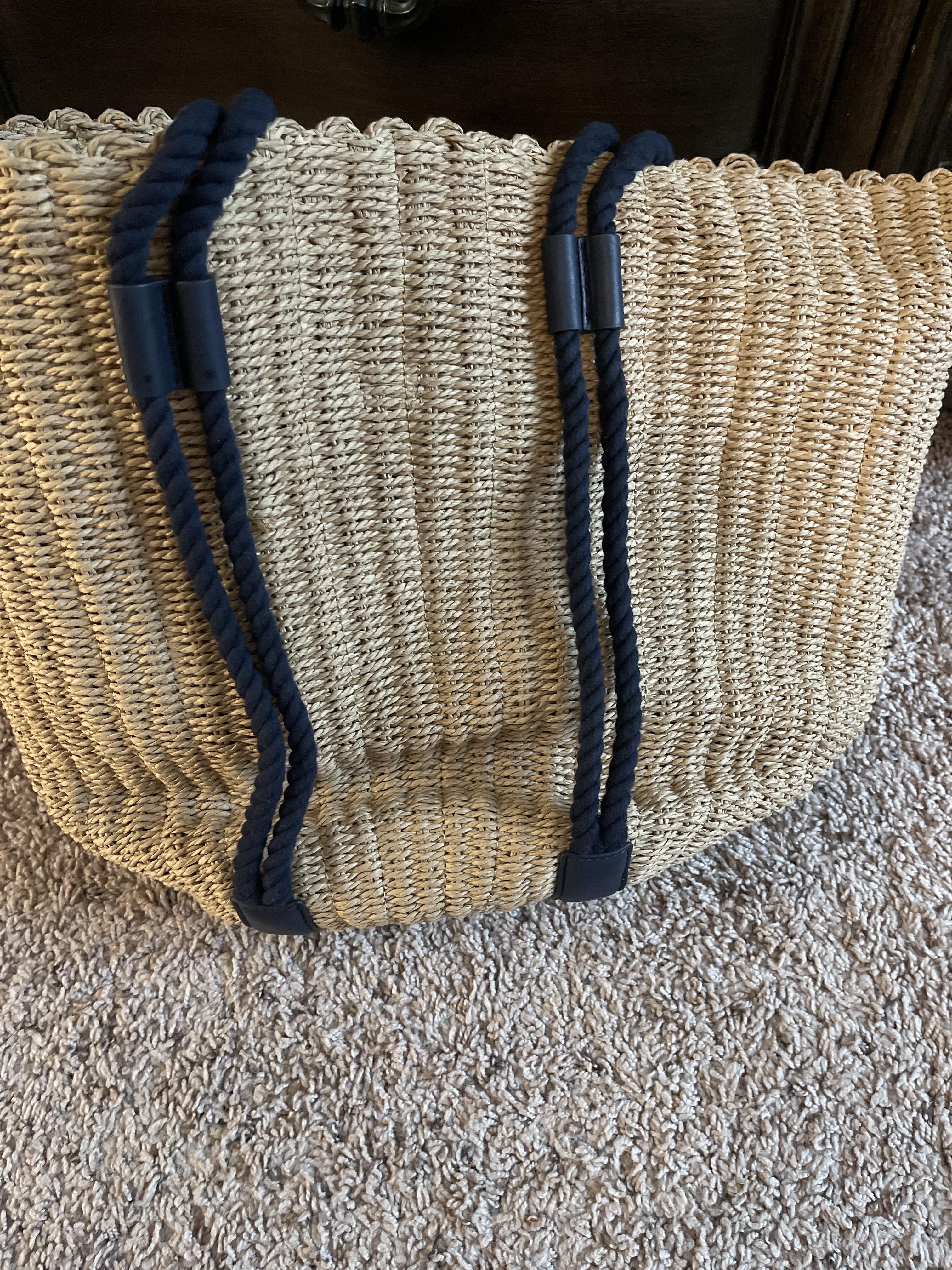 Woven-straw Market Tote With Rope Handles For Women | J.Crew