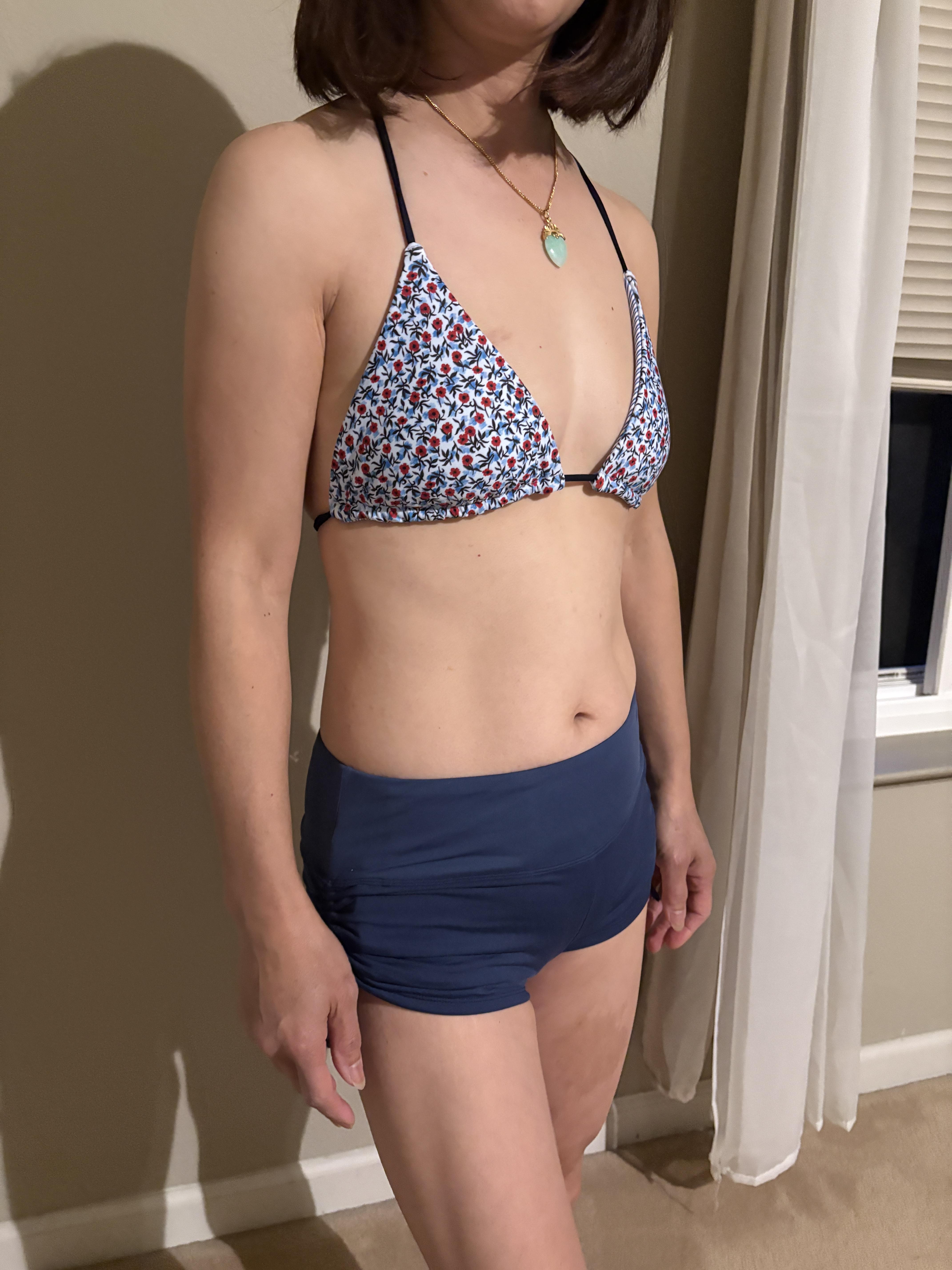 J.Crew: String Bikini Top In Reversible Dot-stripe Print For J.Crew: String Bikini Top In Reversible Dot-stripe Print For