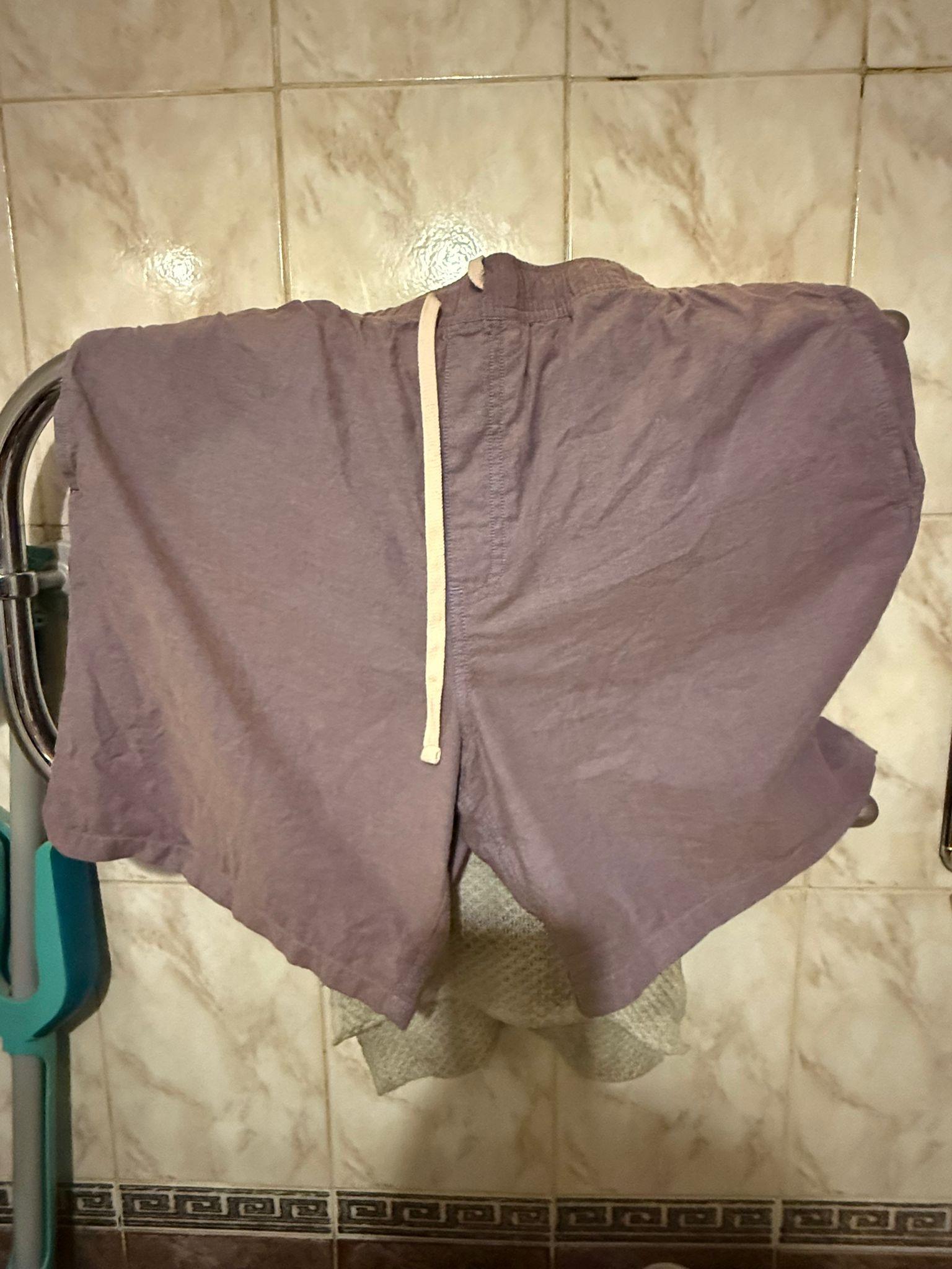 7'' lounge short in Broken-in oxford cloth