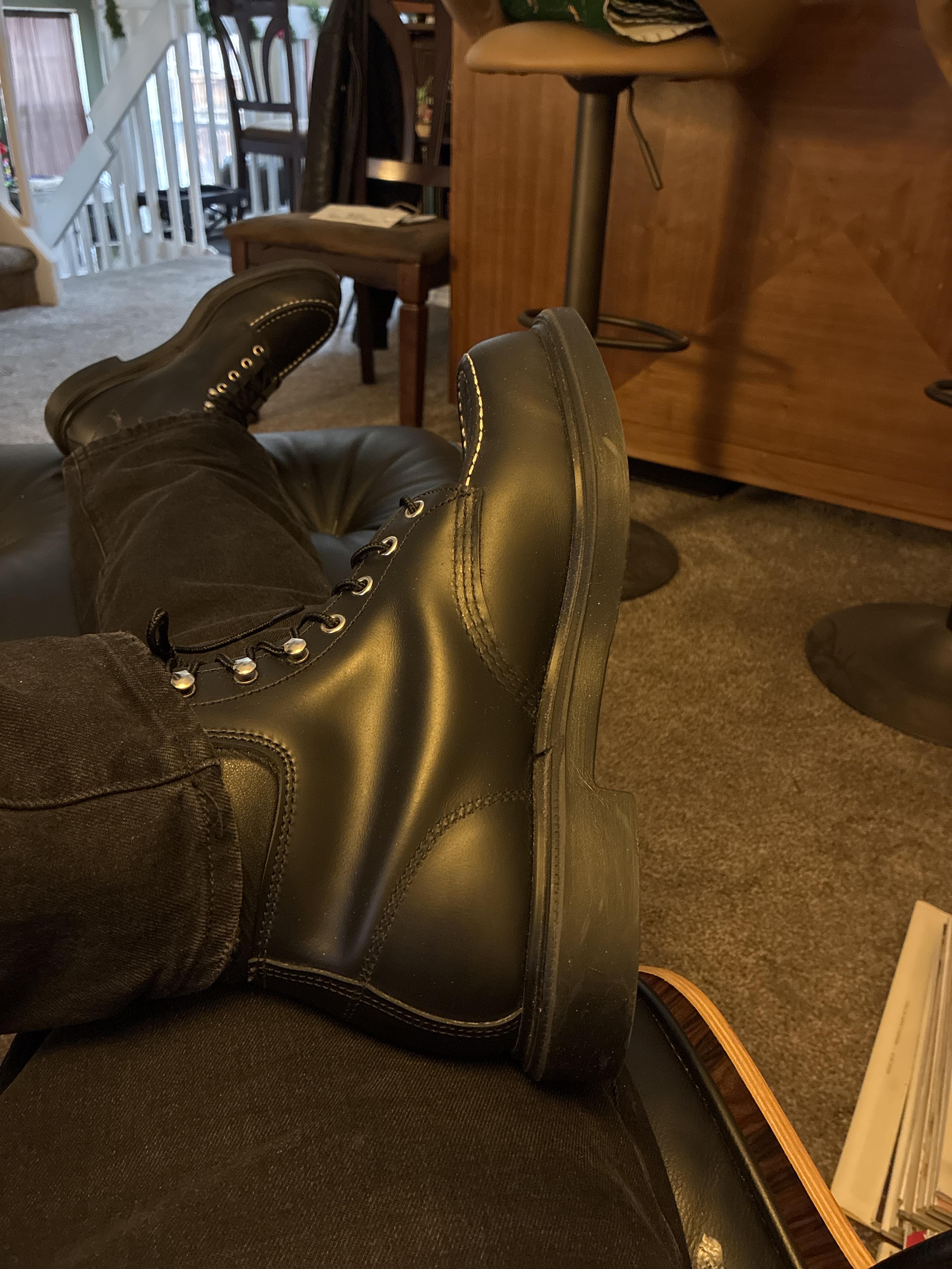 ✨良品✨XLサイズ✨レッドムーン スエード スウィングトップ 黒 Red Wing Heritage SuperSole® 6'' Leather Boots For Men | J.Crew