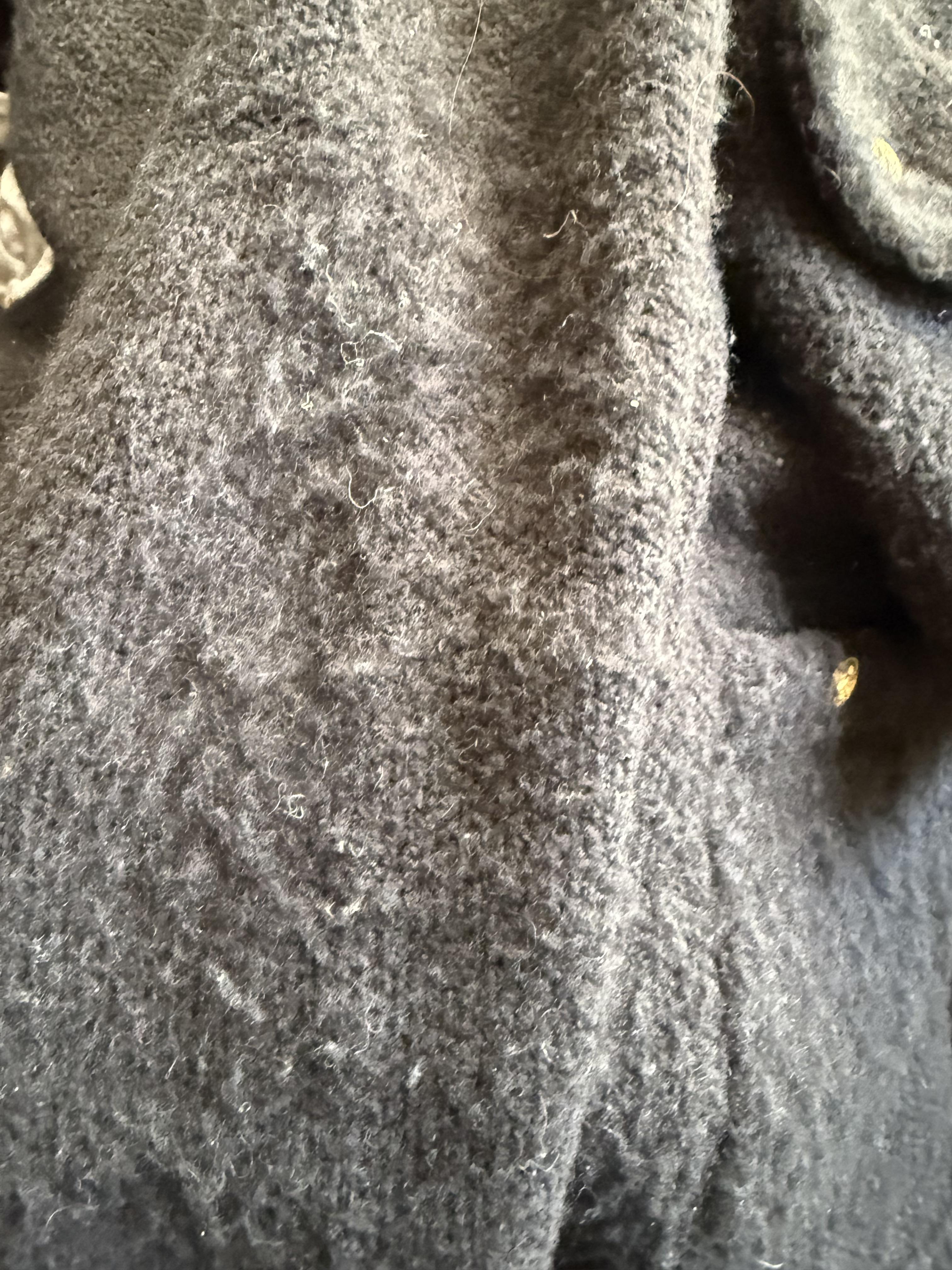 Textured sweater lady jacket