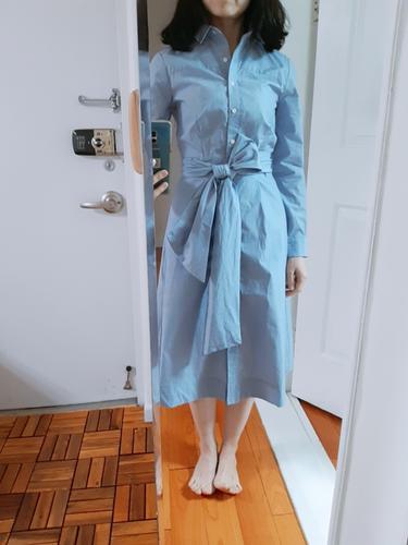 j crew tie waist shirt dress
