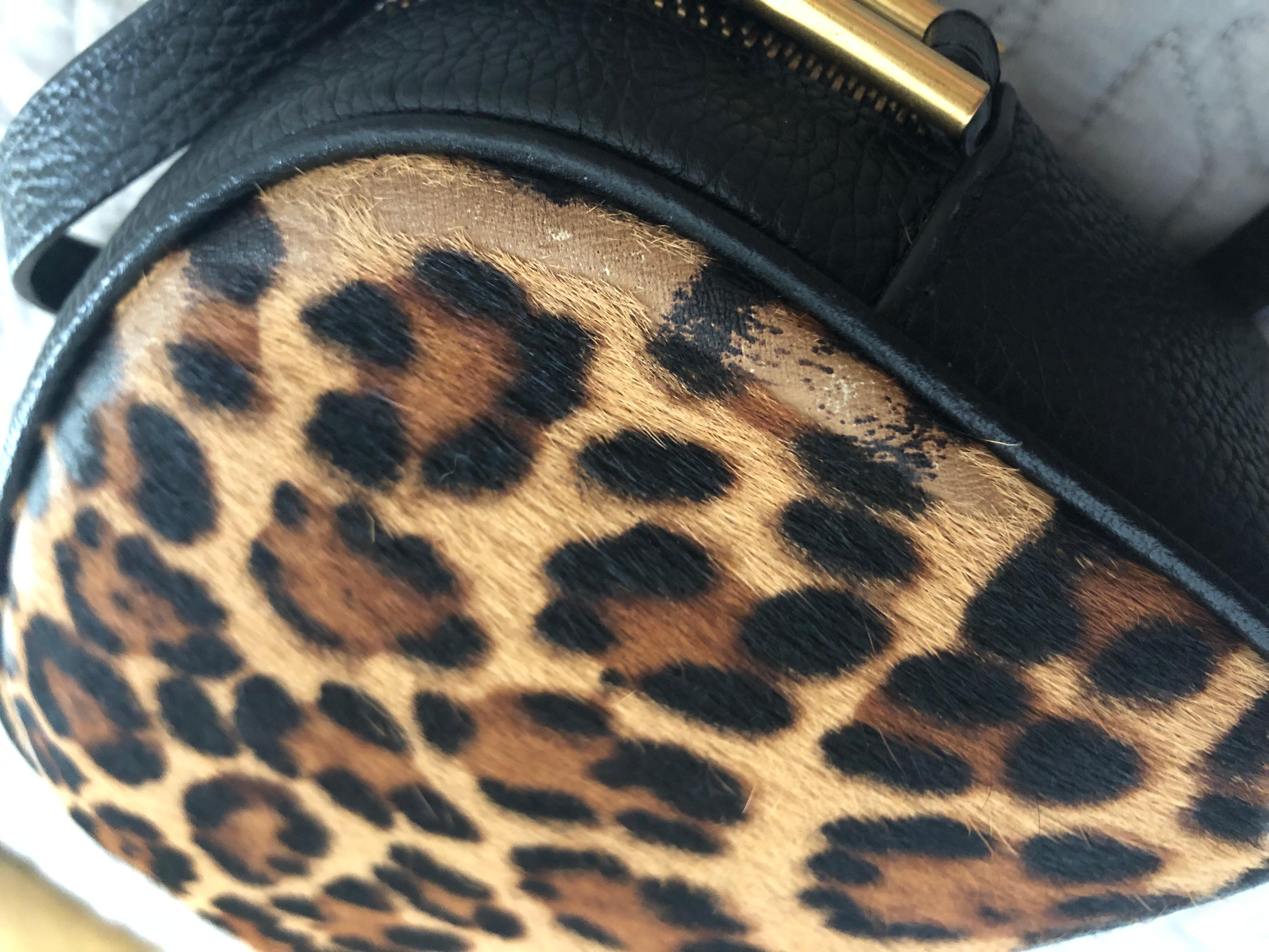 J crew leopard clearance backpack