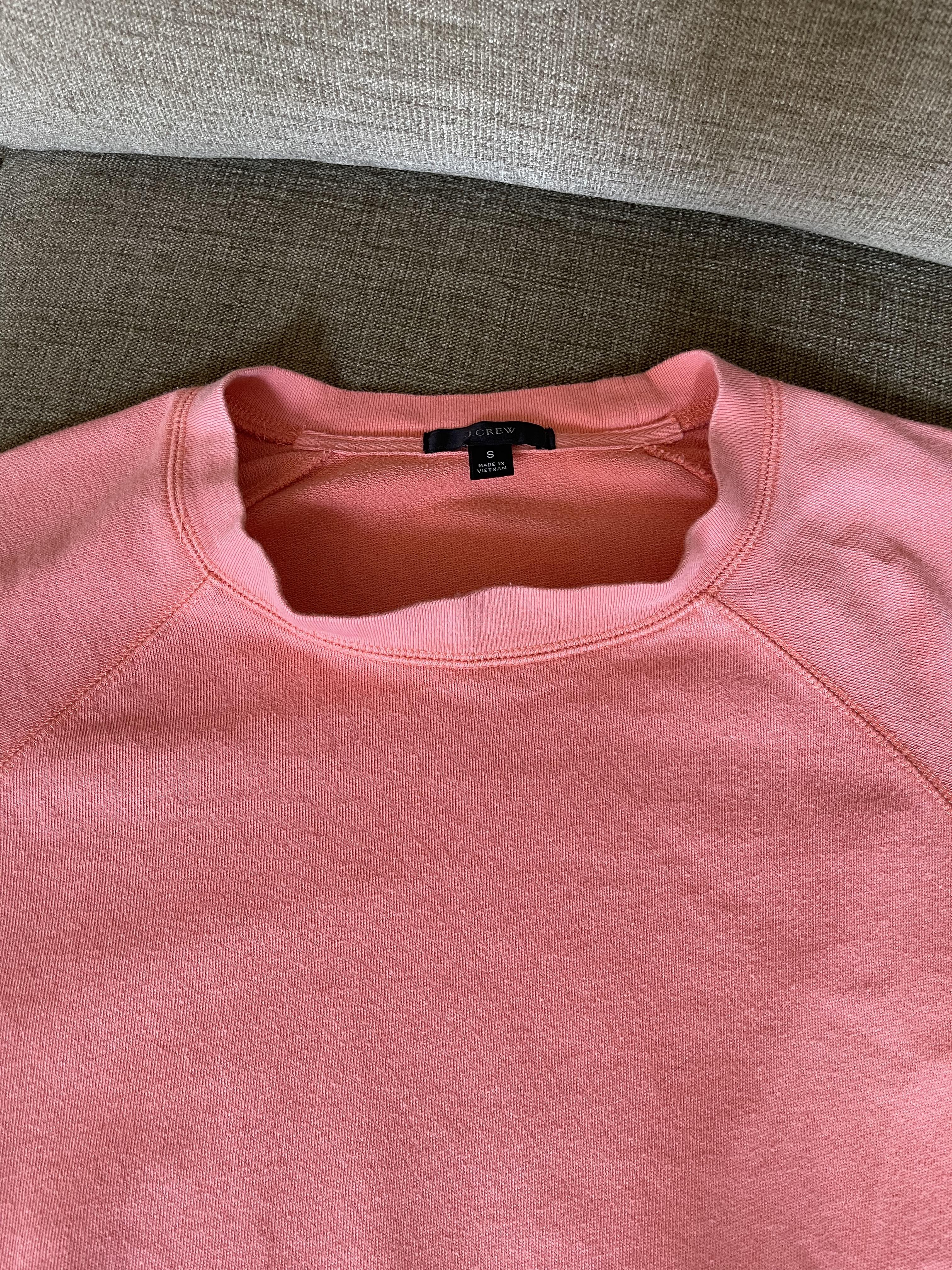 J.Crew: Magic Rinse™ Crewneck Sweatshirt For Women