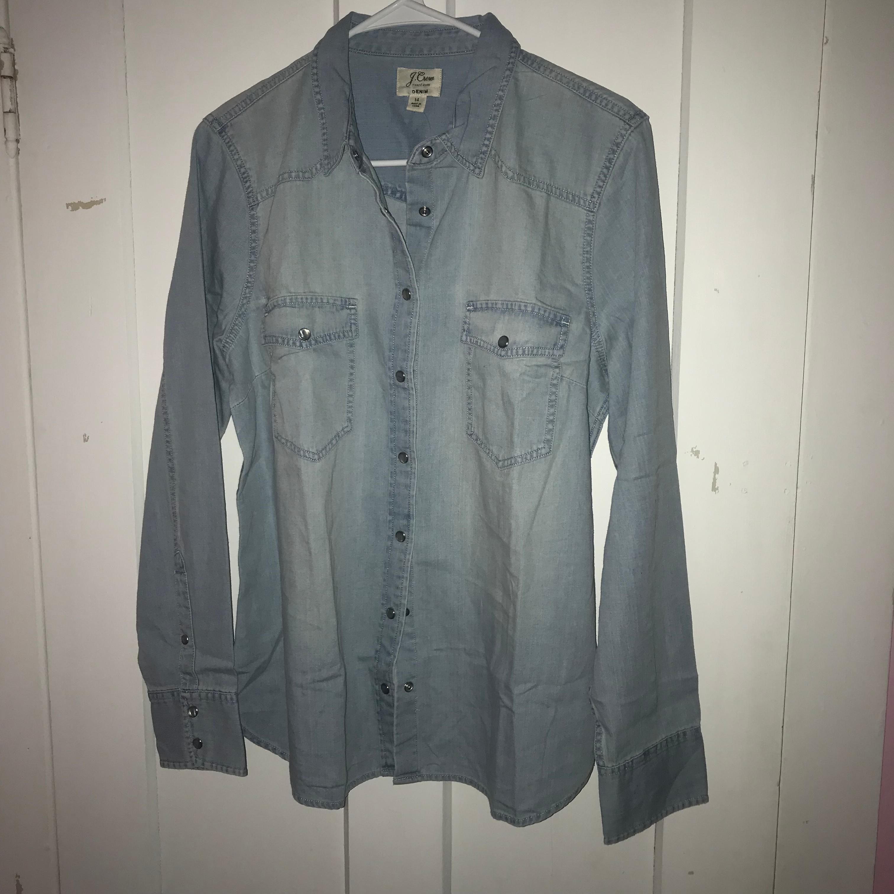 13oz Denim Western Shirt in Natural Indigo – Blue Owl Workshop