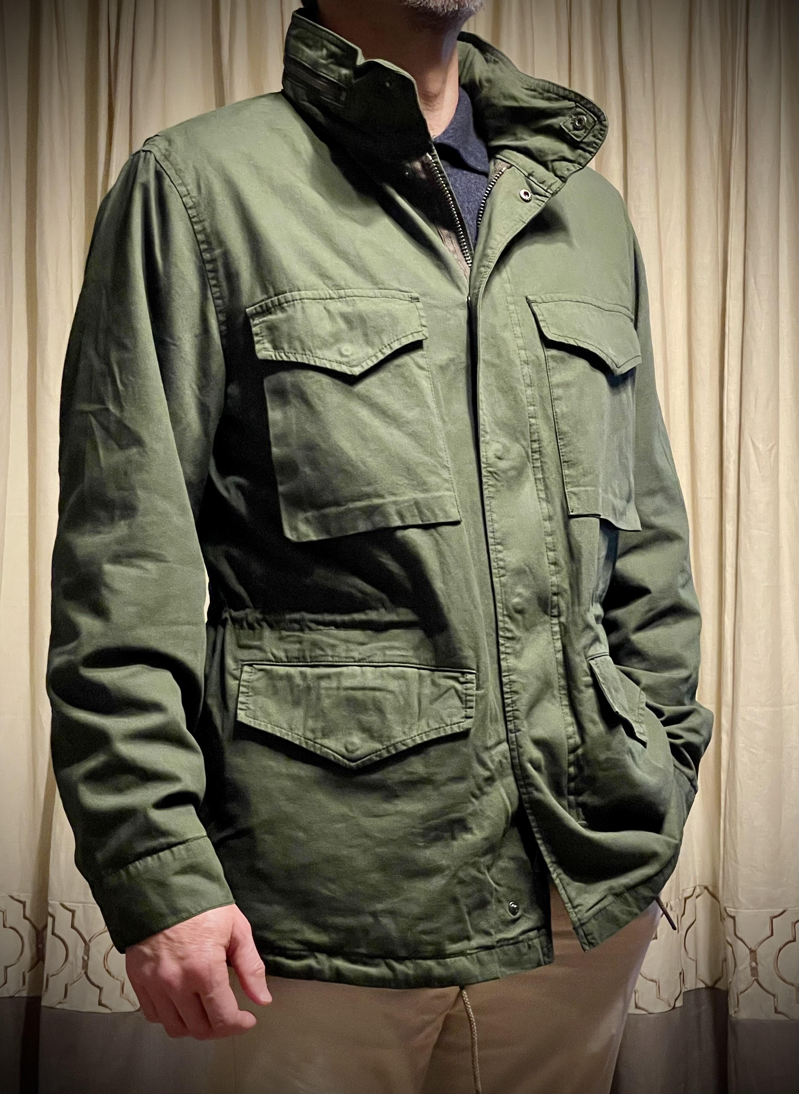 J crew outlet men's field jacket