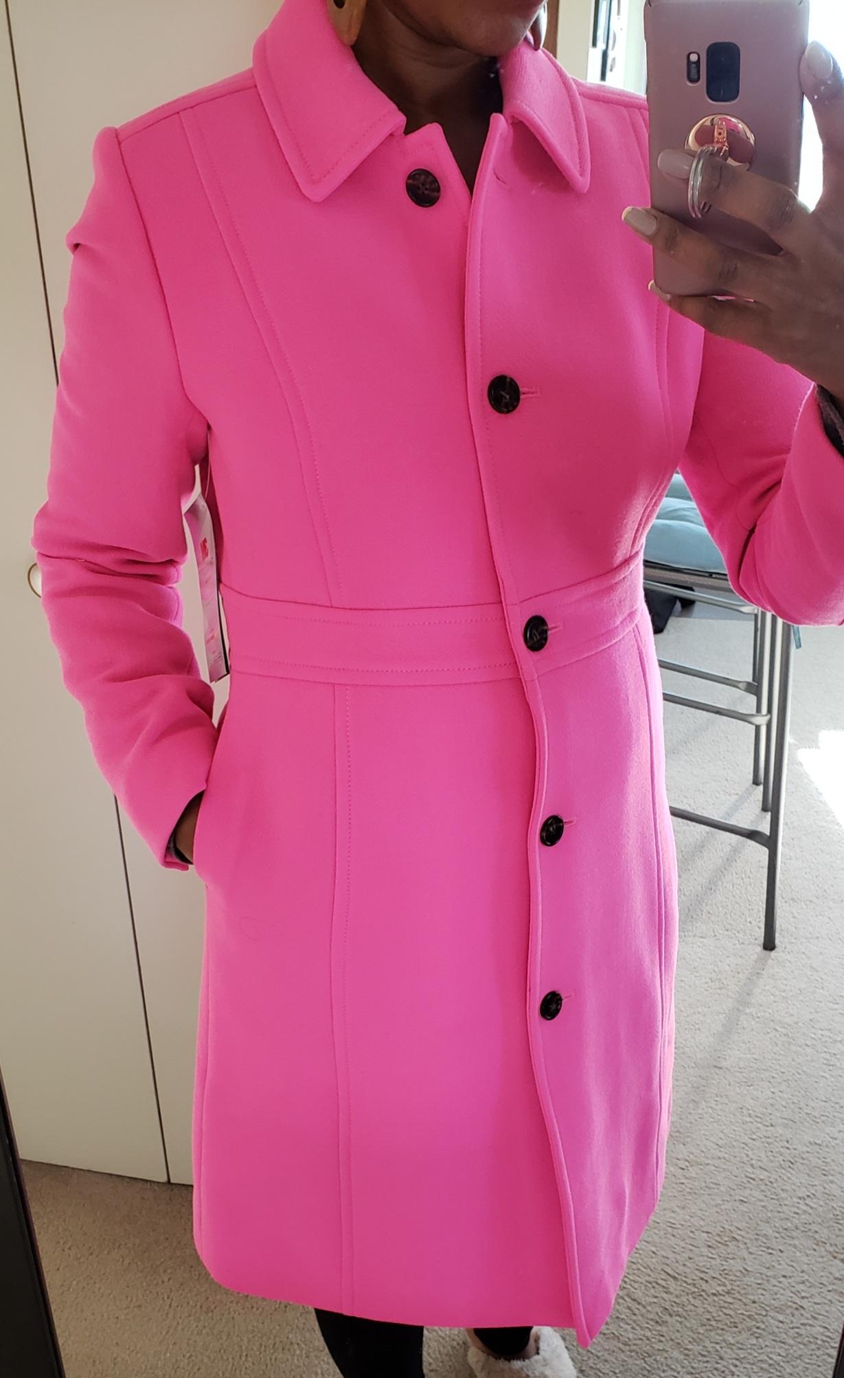 J crew double on sale cloth lady day coat