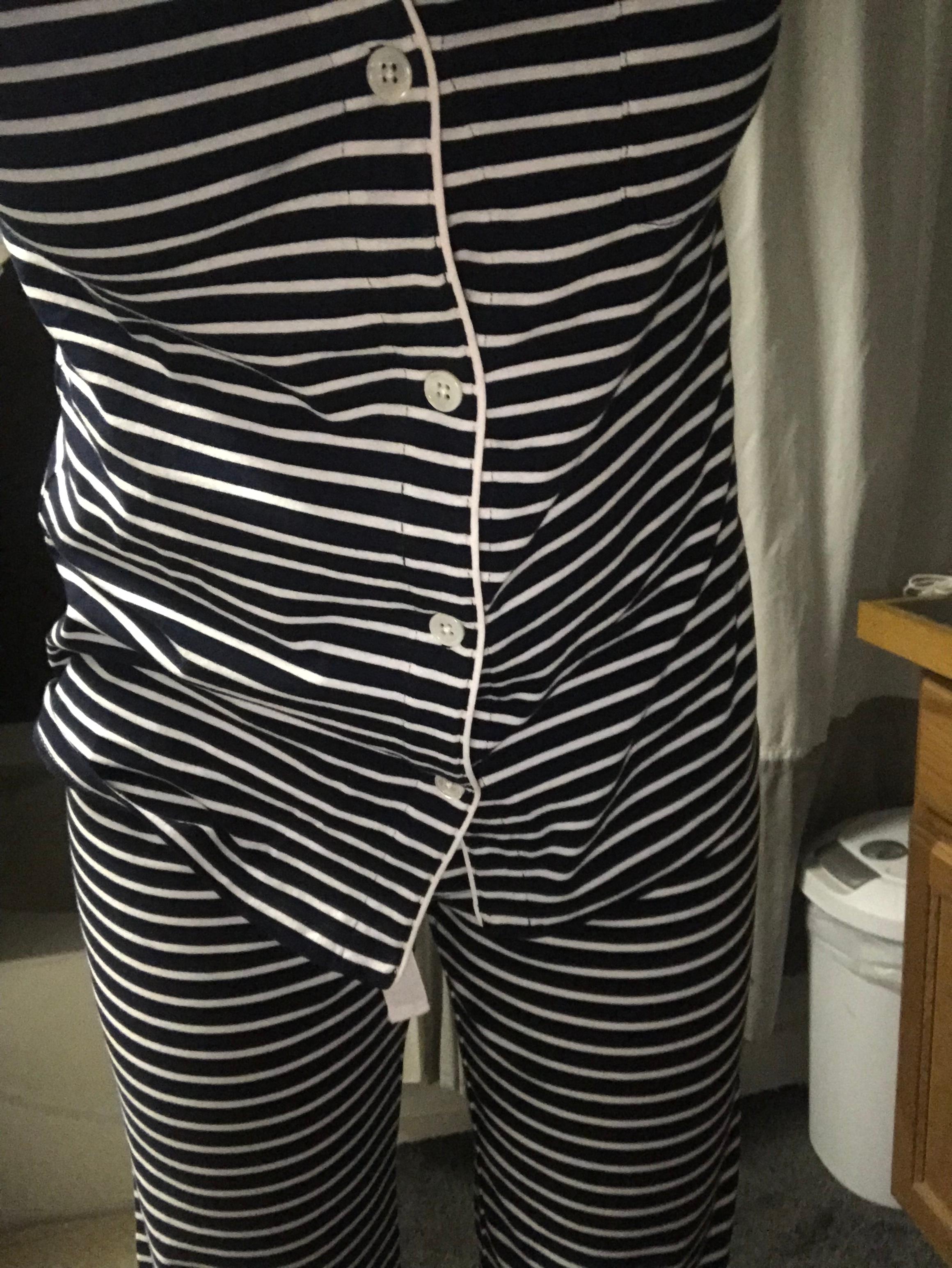 J.Crew: Dreamy Cotton Pajama Set In Stripe For Women