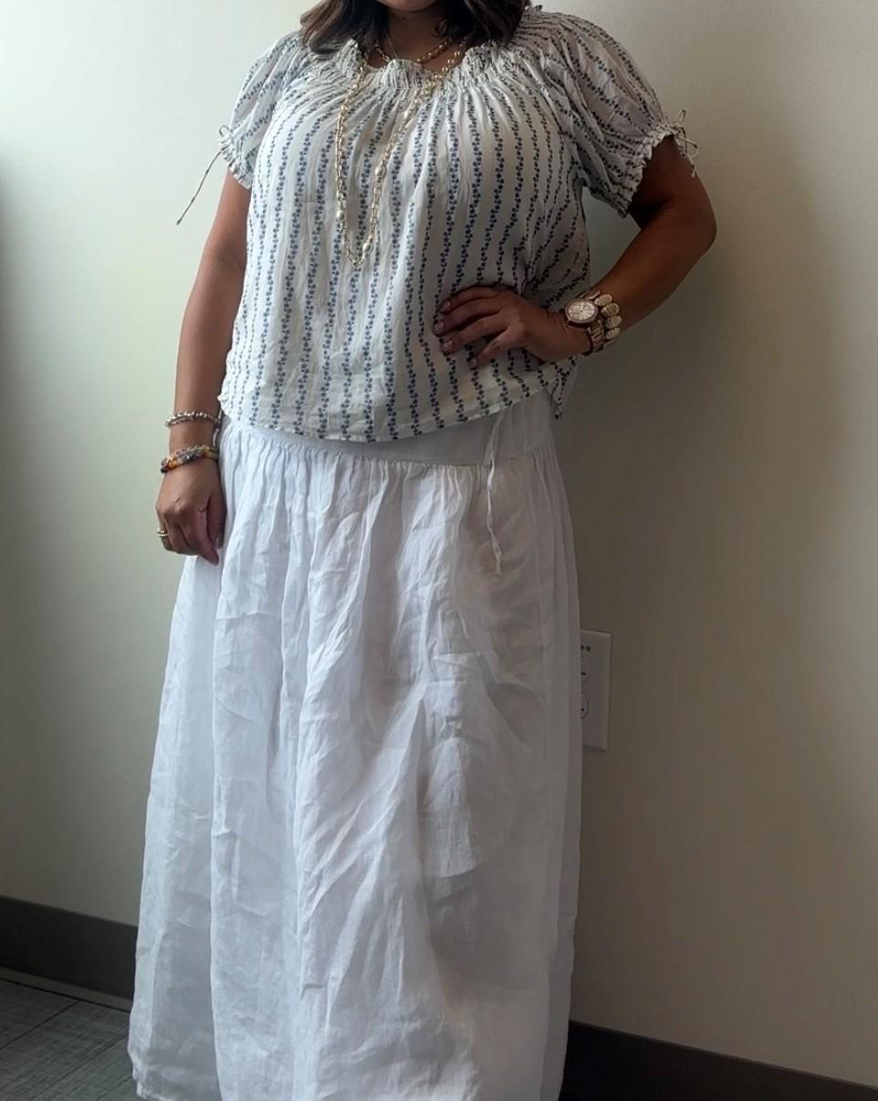 Side-tie Skirt In Ramie For Women | J.Crew
