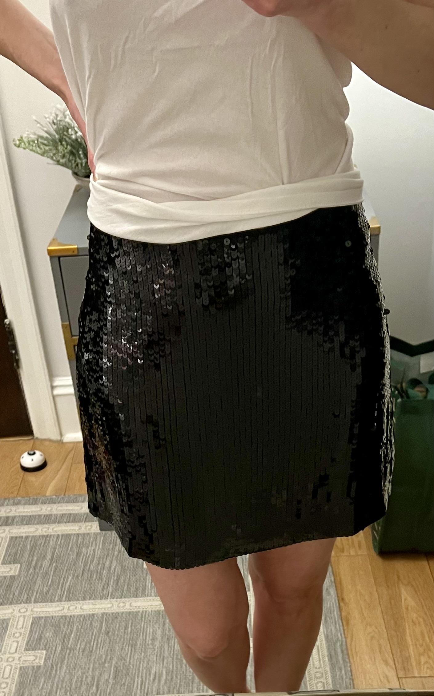 J.crew sequin clearance mini skirt