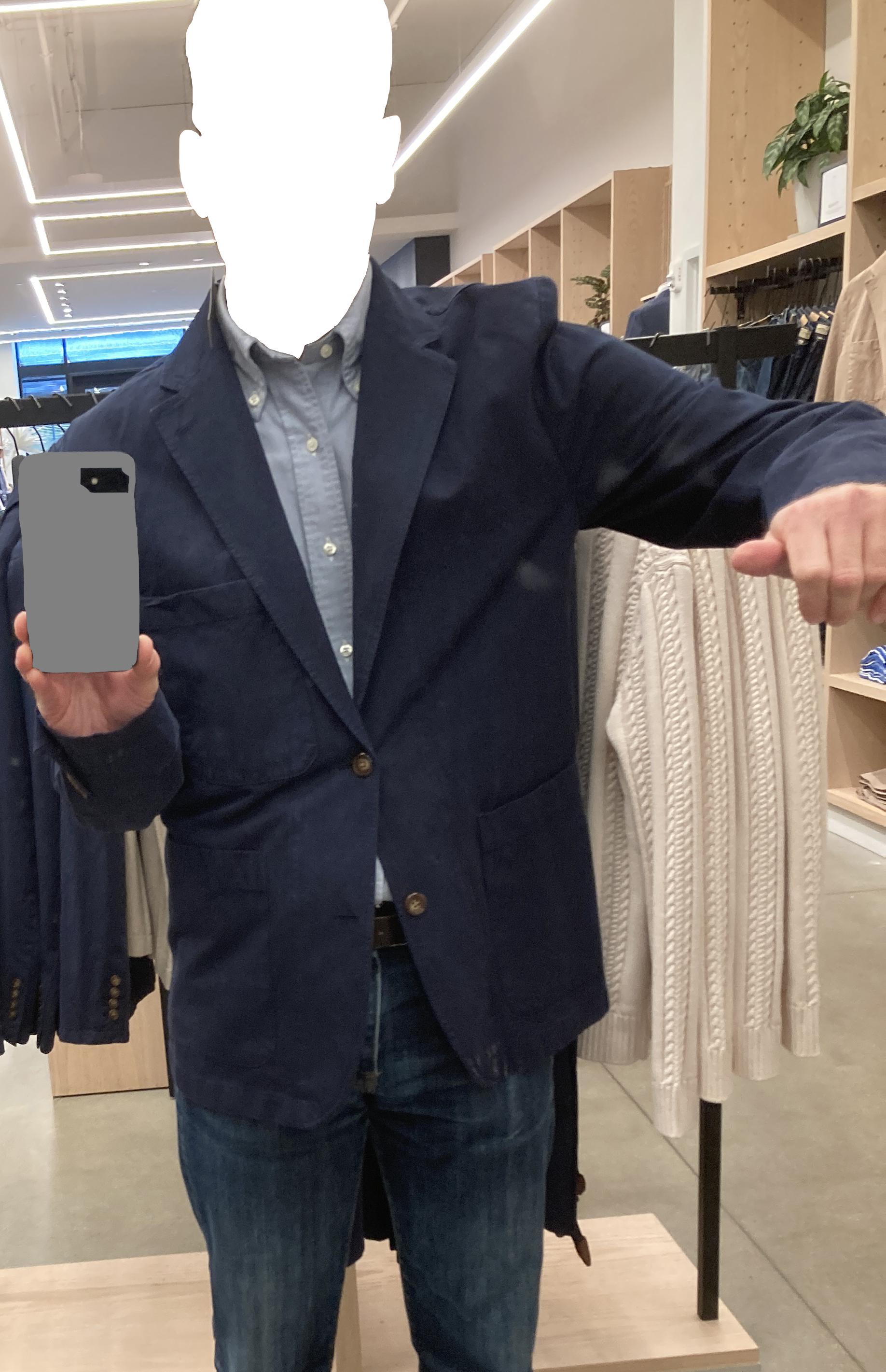 J crew clearance linen jacket