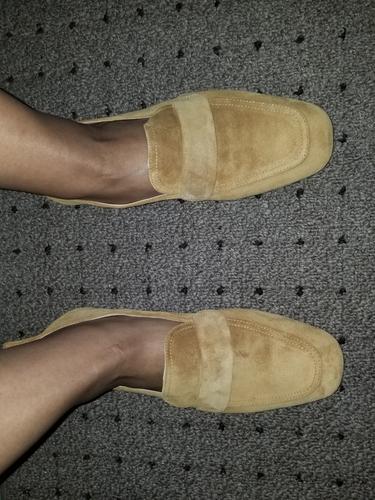 j crew suede loafers