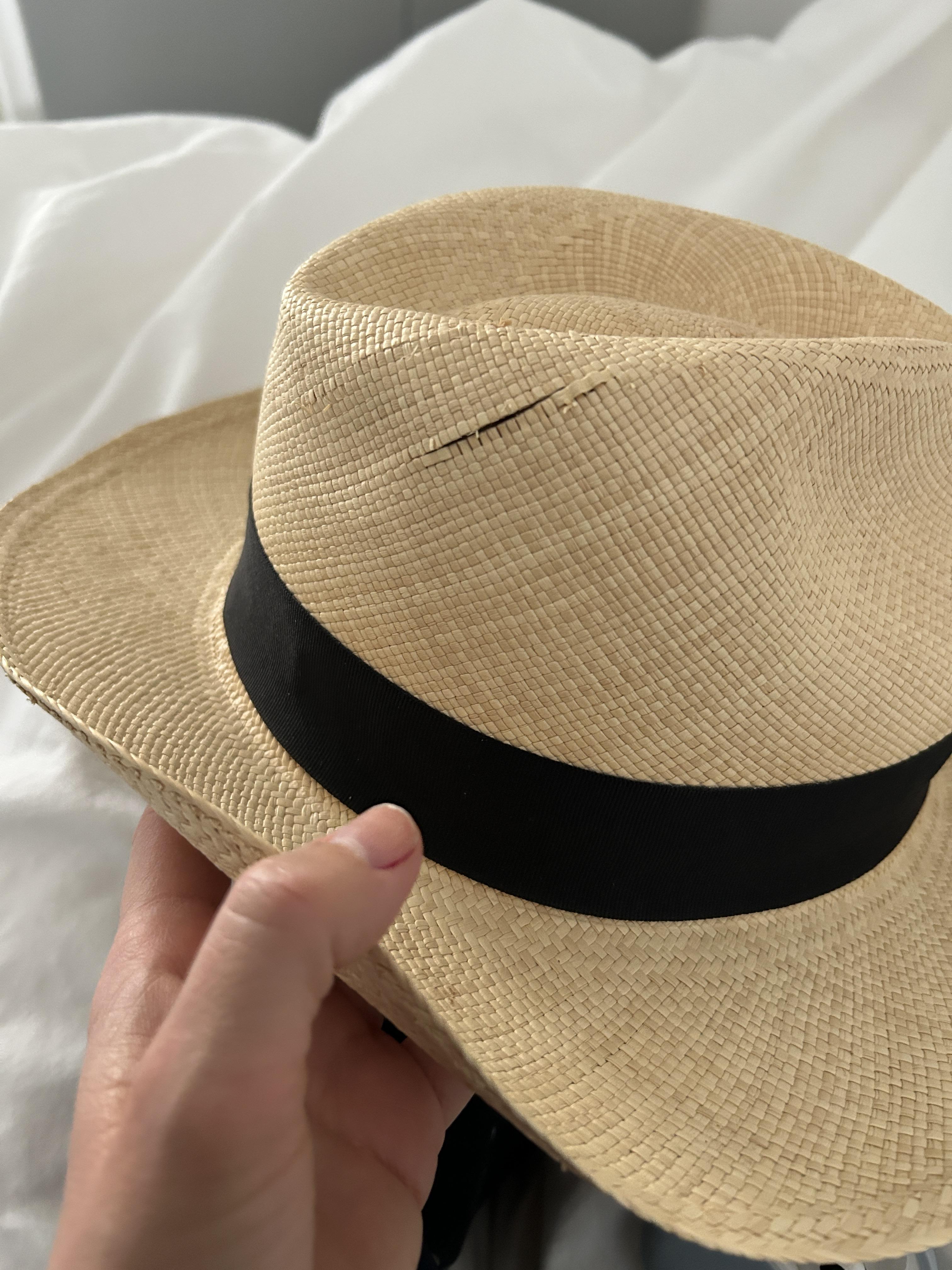 【正規品】J.CREW ジェイクルー パナマハット GENUINE PANAMA HAT for J.CREW ジェイ・クルー パナマ・ハット