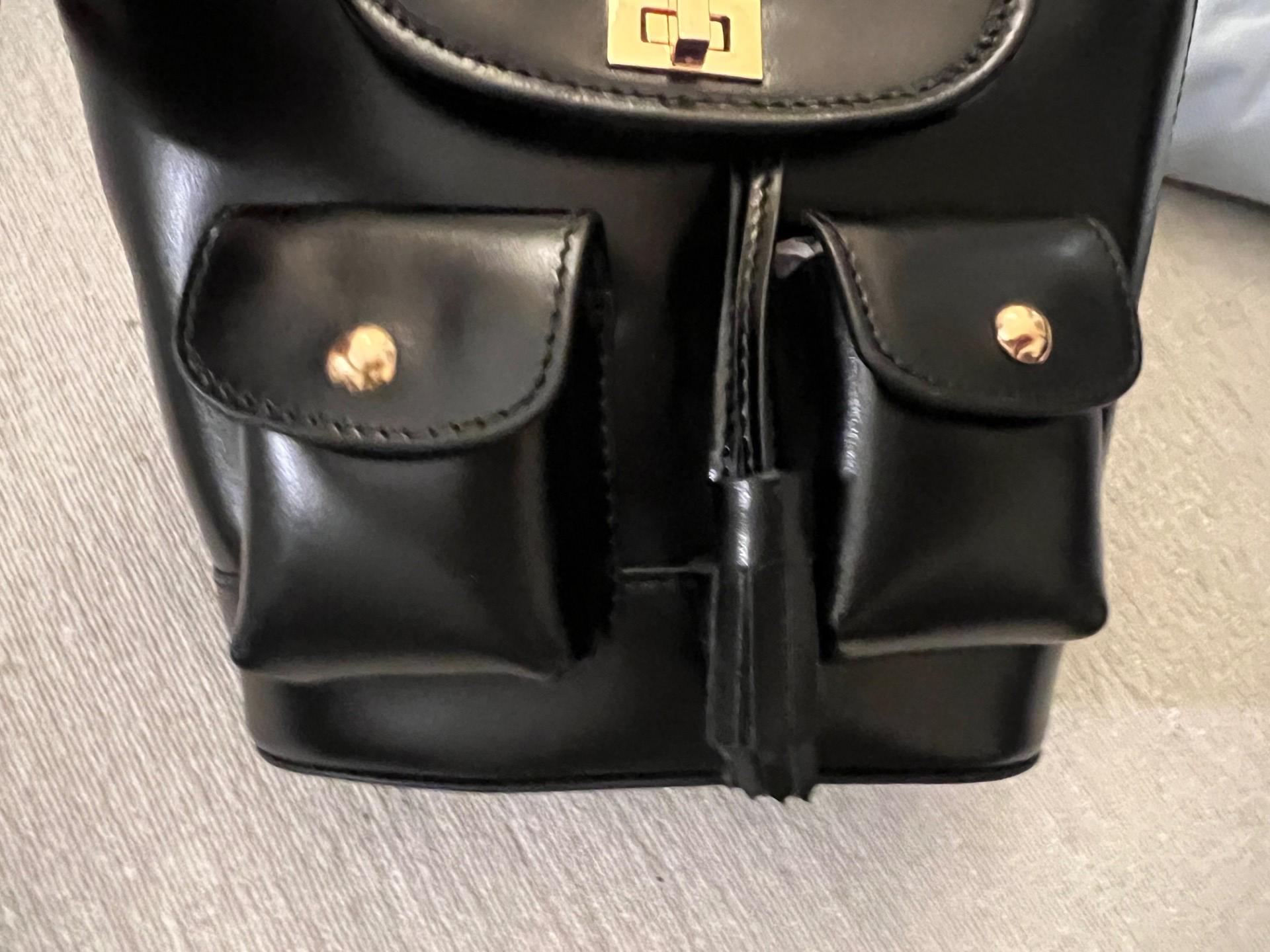 Black Leather Shoulder Bag | Black Leather Bag | Qisabags