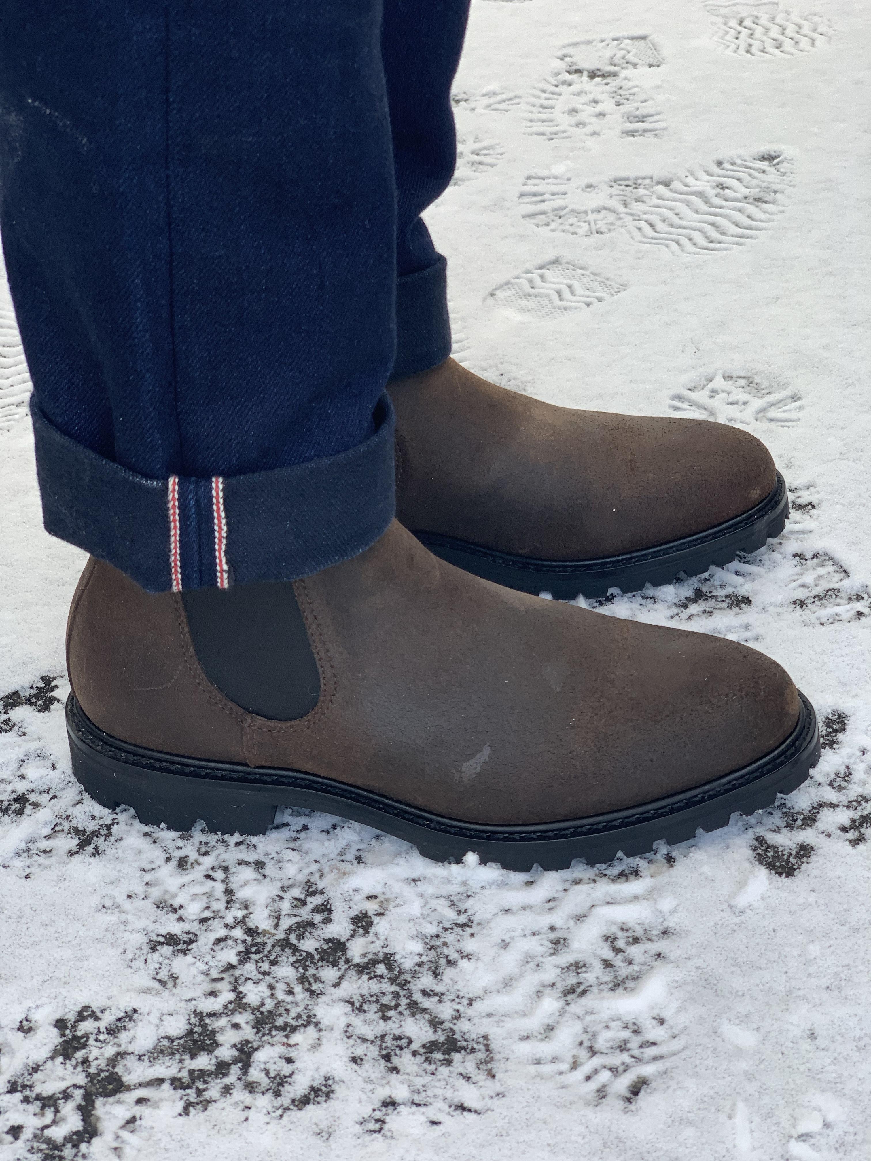 J crew mens chelsea on sale boots