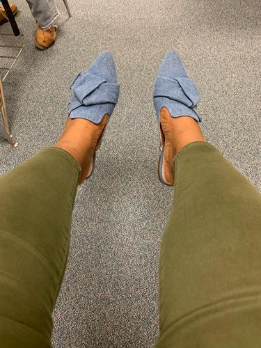 j crew pointed toe mule