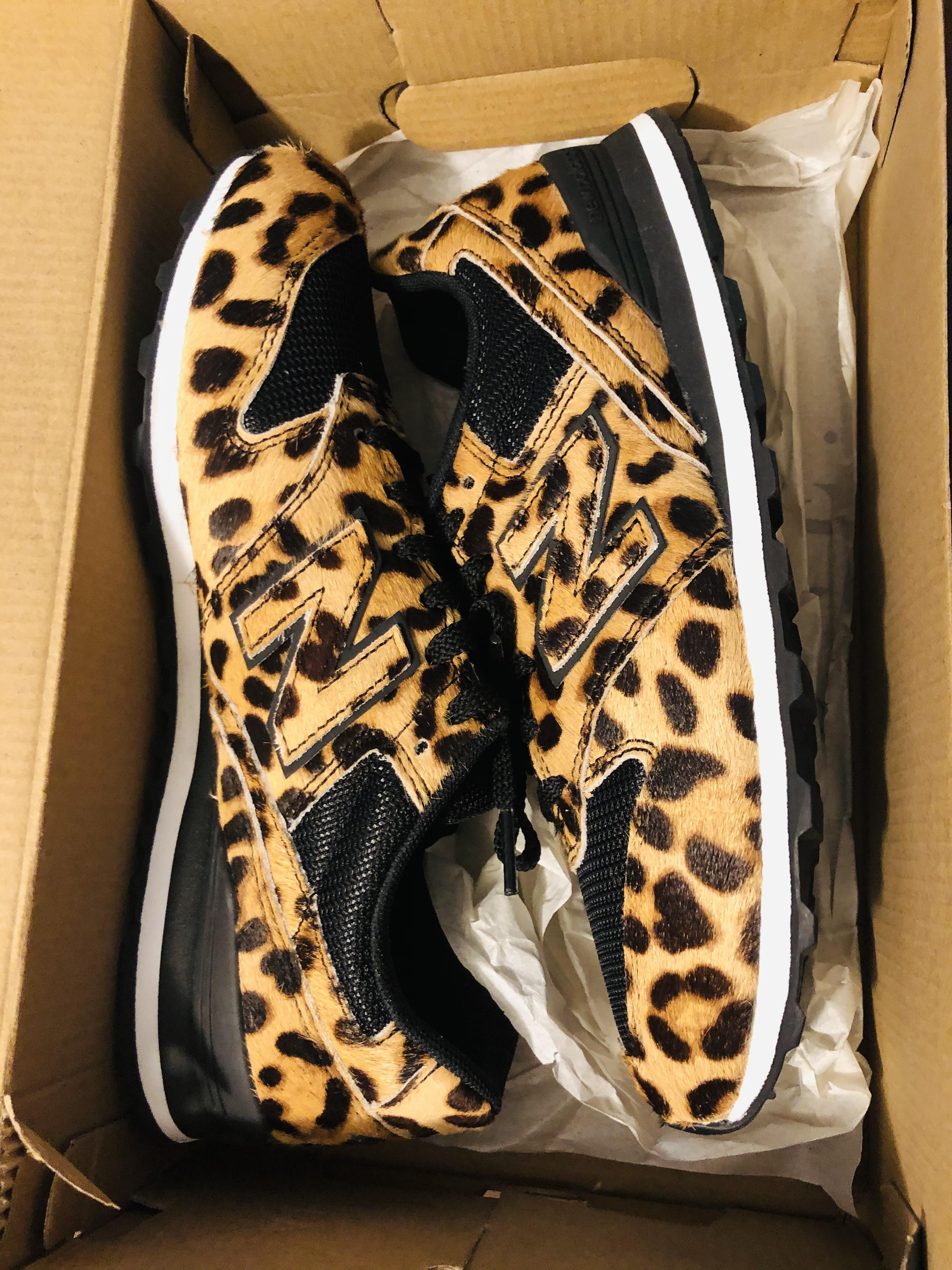 J crew sale leopard new balance