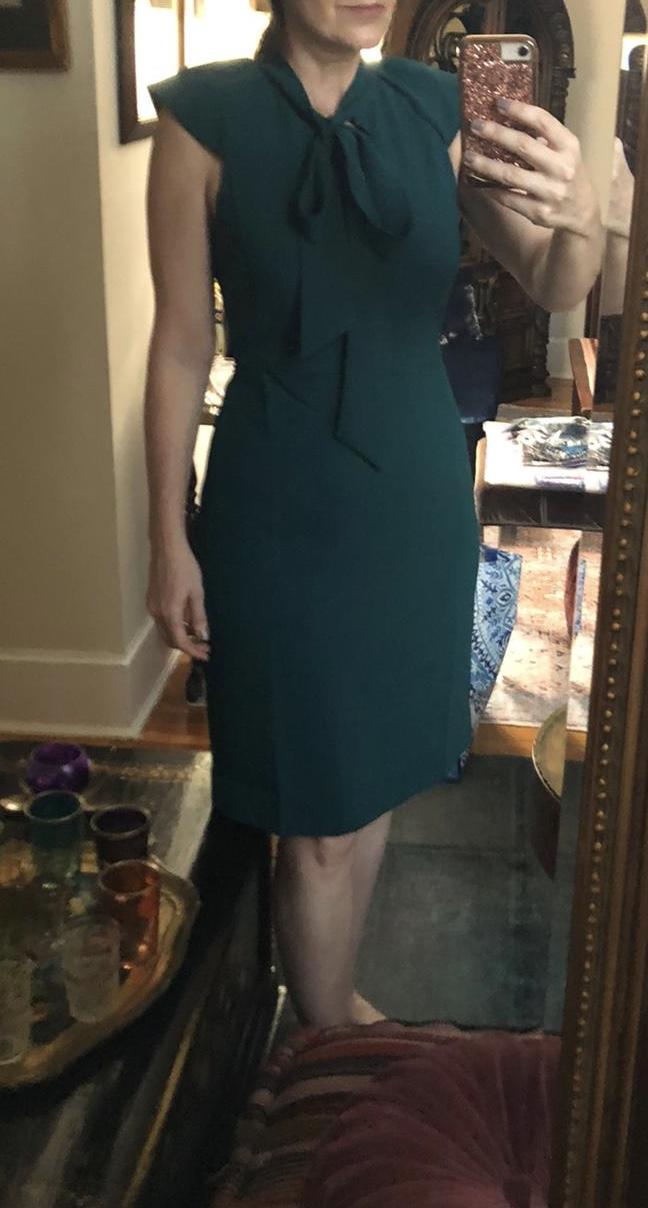 J crew outlet crepe dress