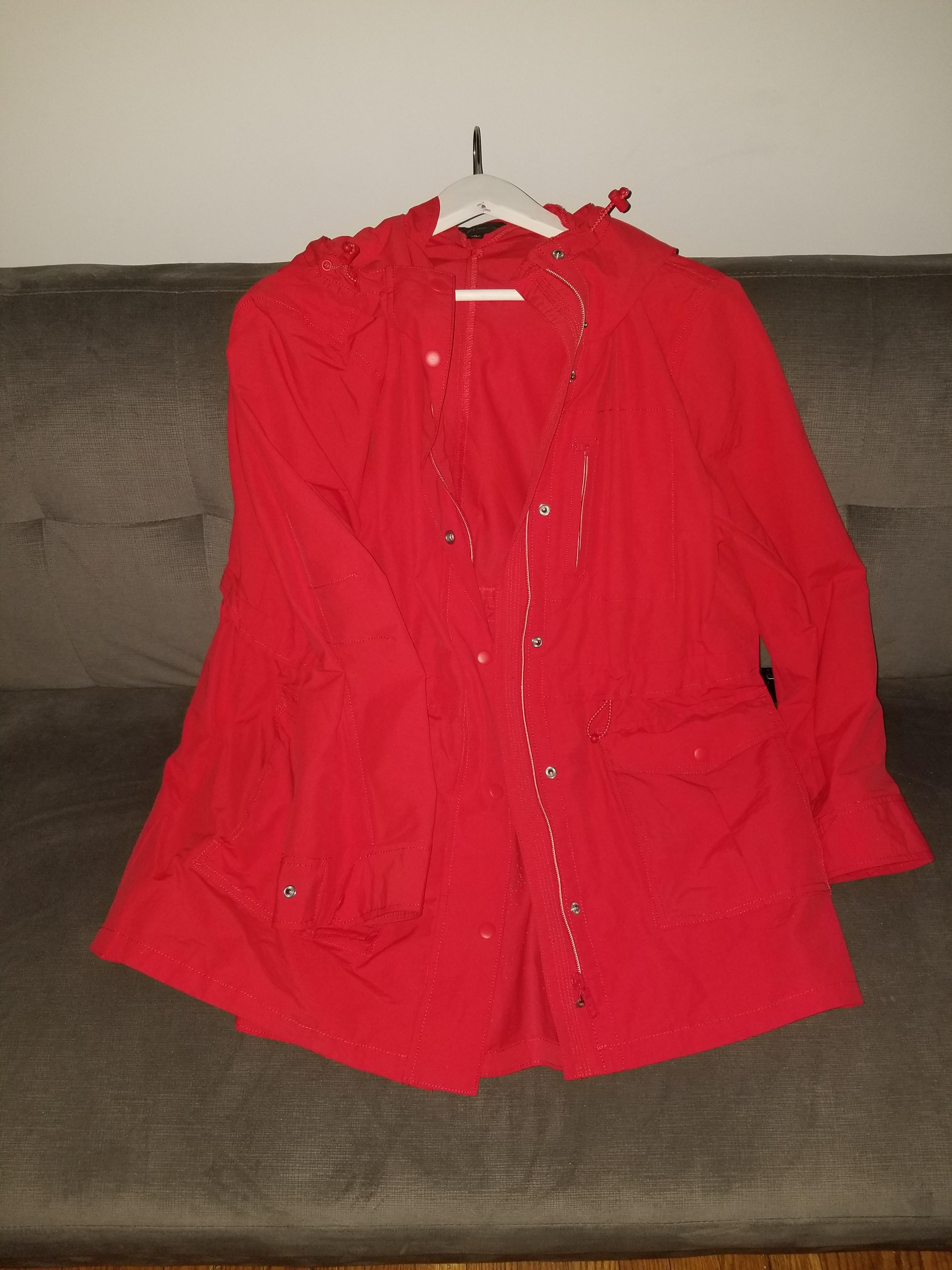 J crew perfect store rain jacket review