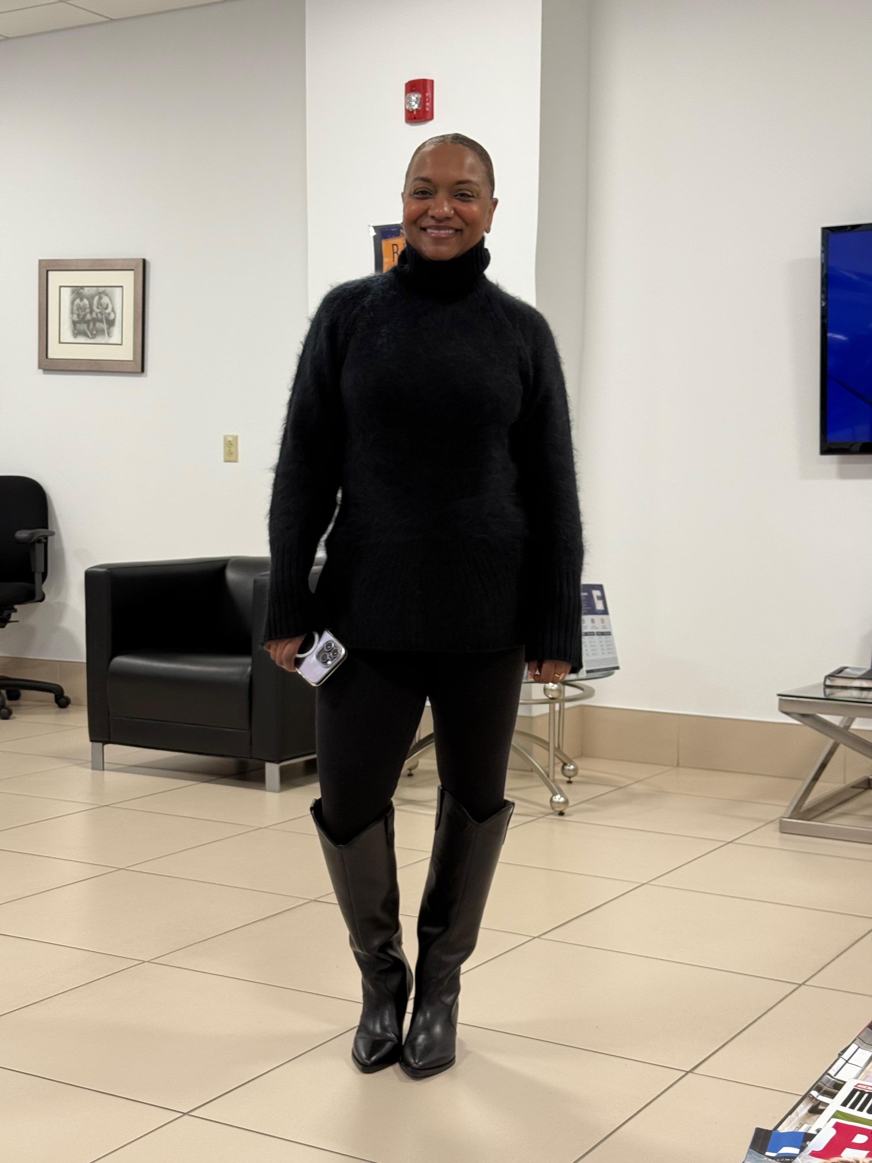 J.Crew: Spring Street Brushed Cashmere Turtleneck Sweater