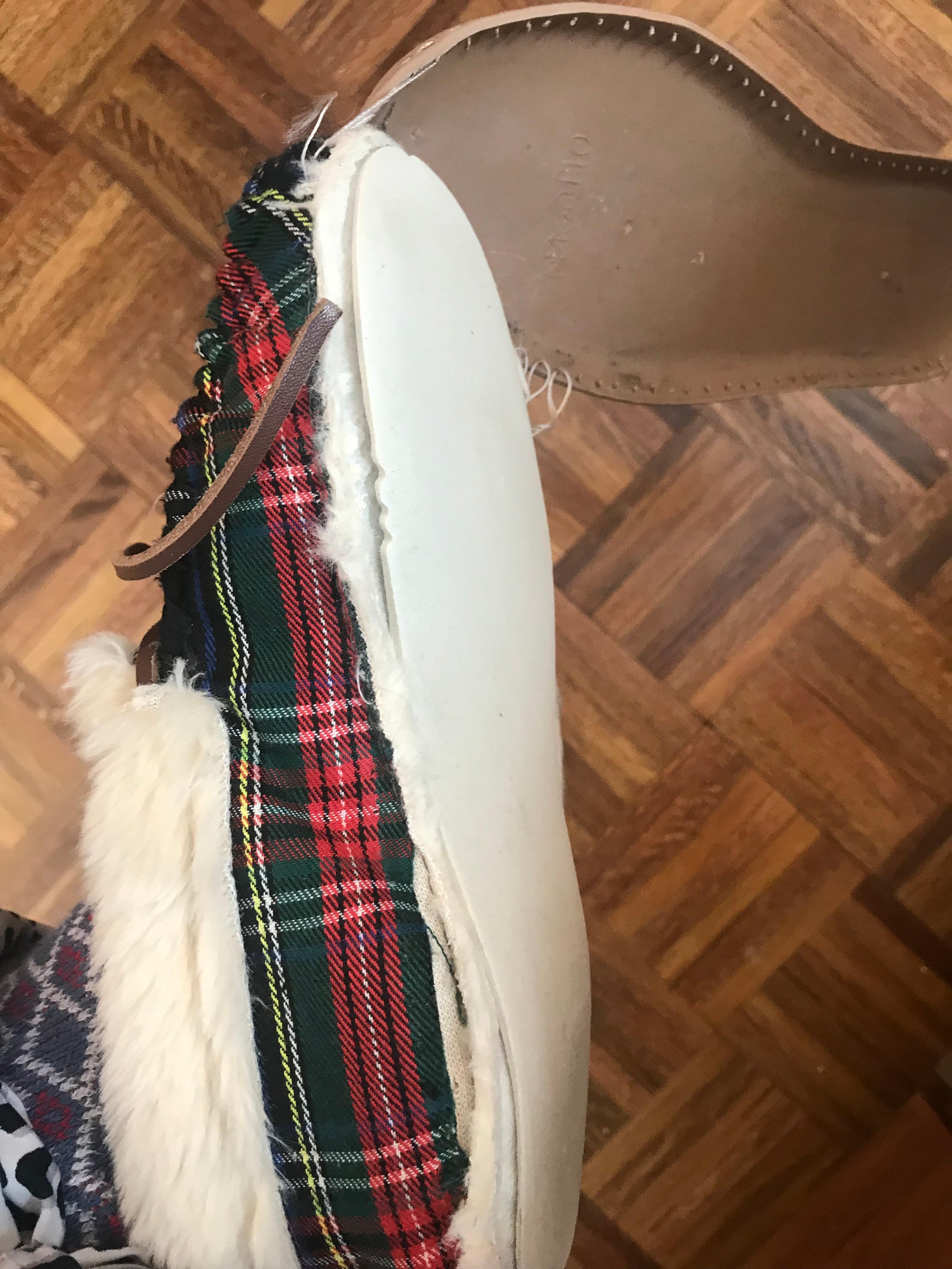 Ll bean plaid online slippers