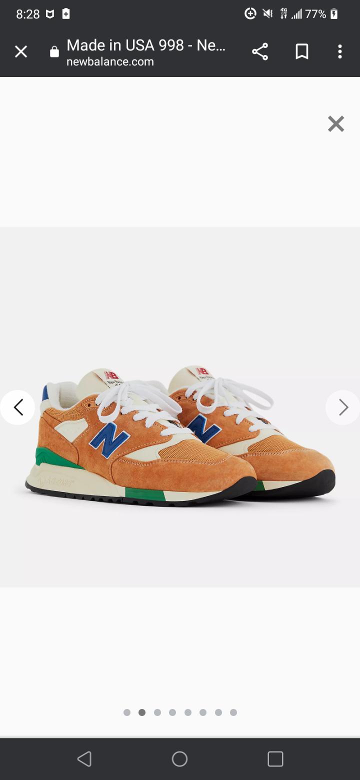 J.Crew New Balance 2002R Sneakers For Men