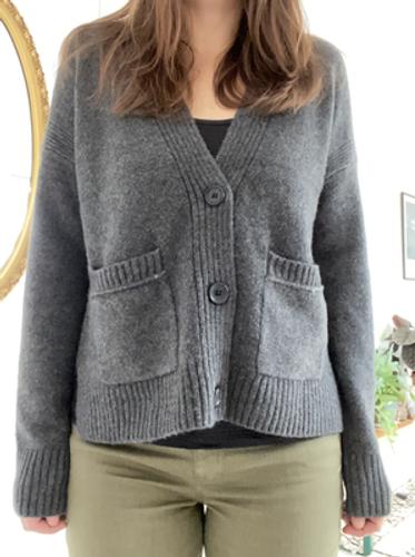 j crew cropped cardigan