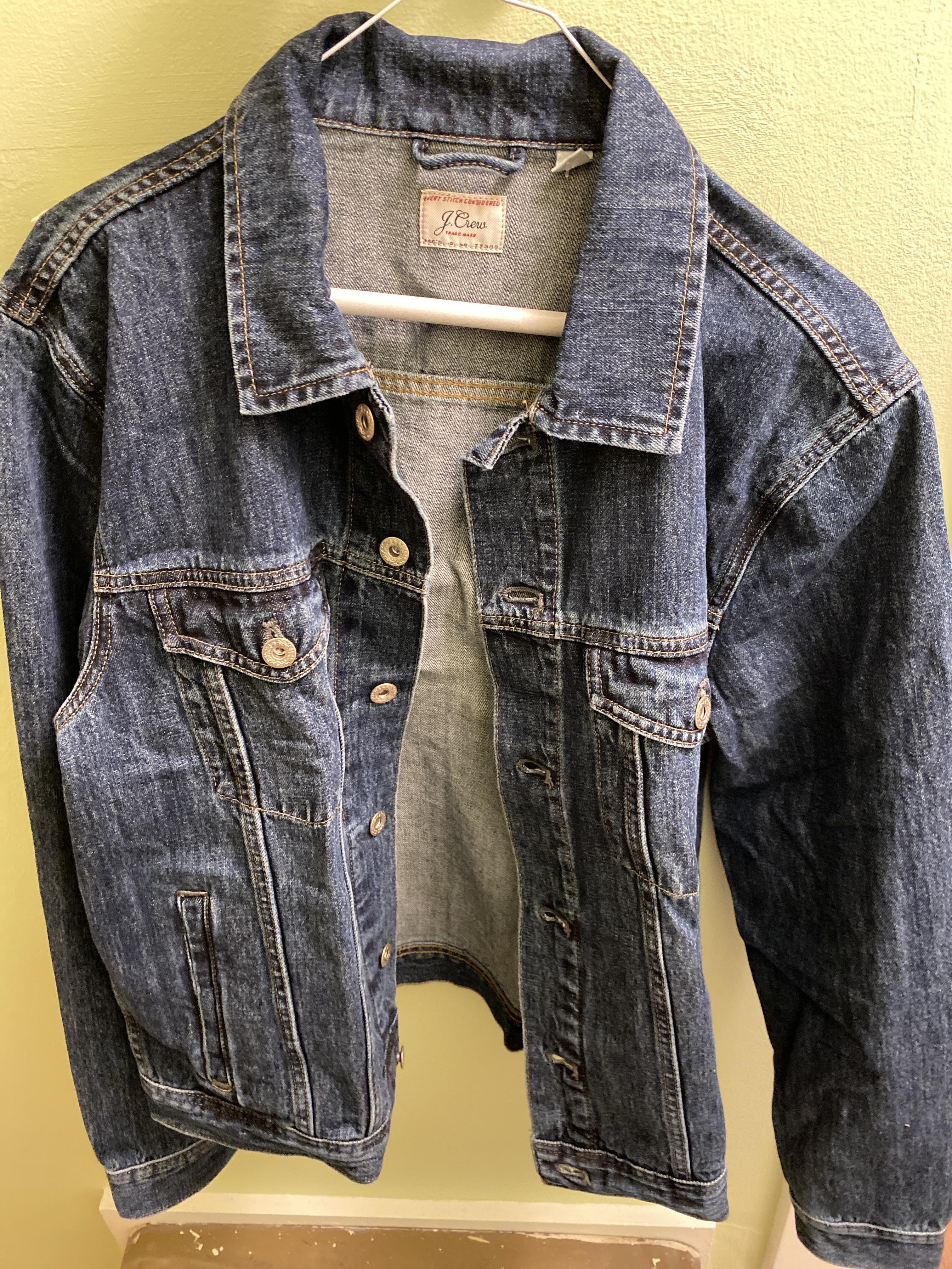 J.Crew: Classic Denim Jacket For Men