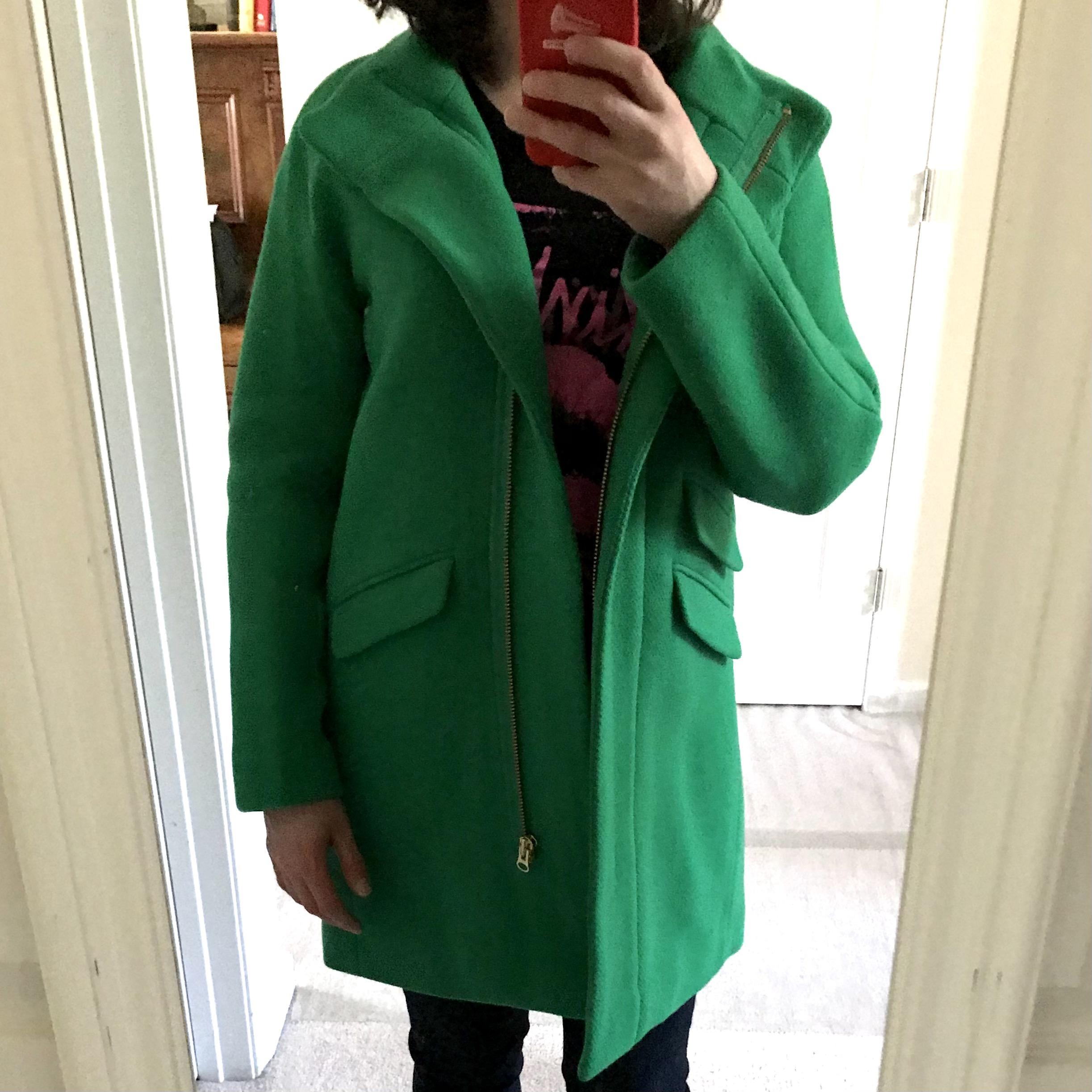 J crew italian wool on sale coat