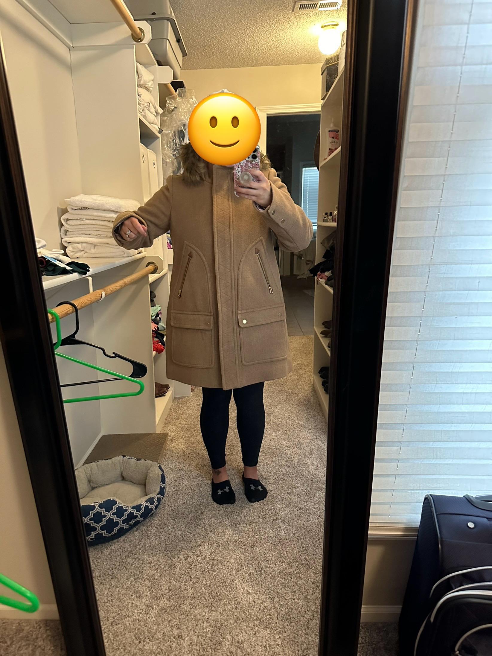 J crew factory outlet parka