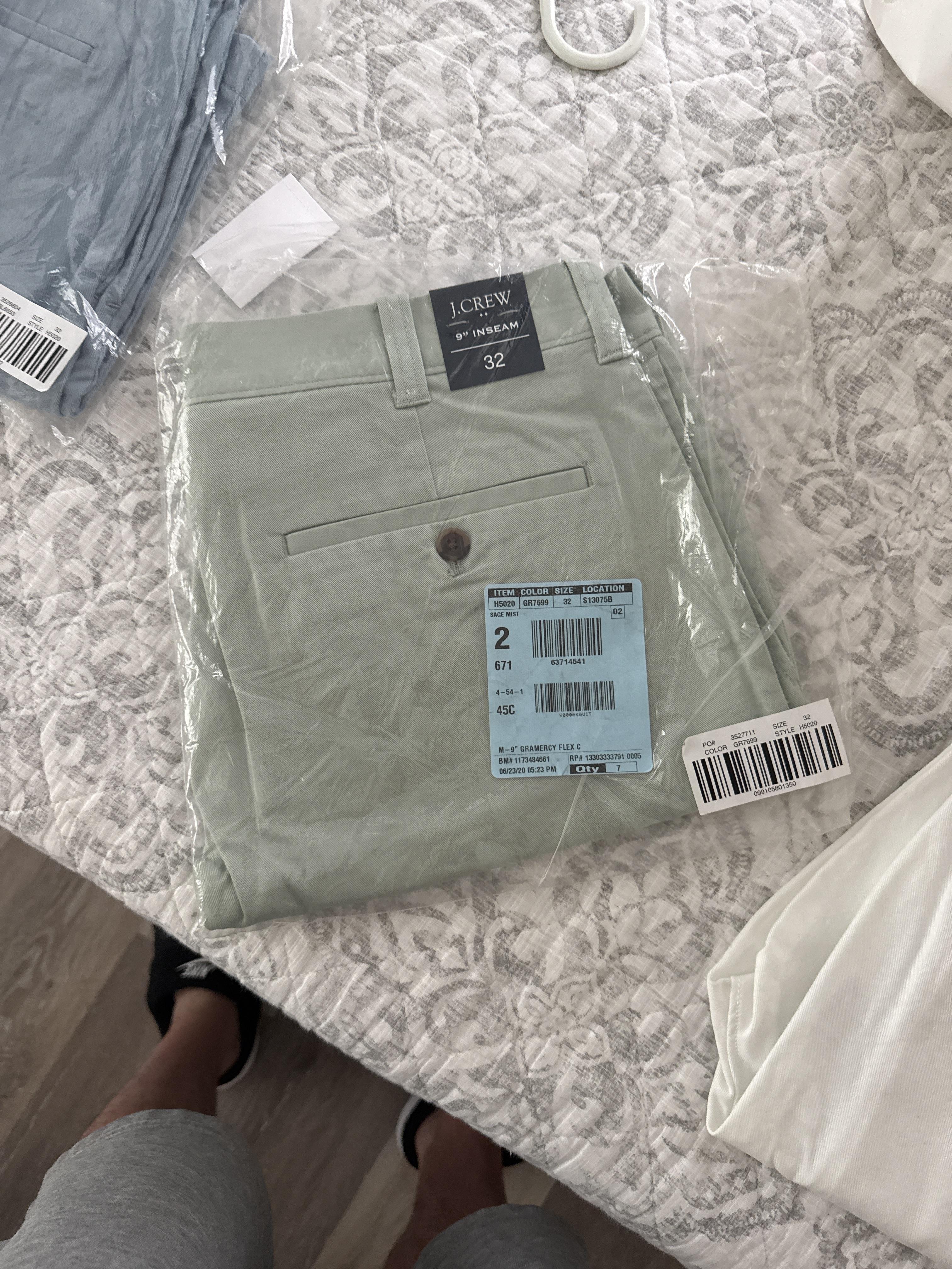 9" flex chino short