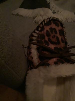 Winter Luxury Soft Leopard Pattern Slipper – Cowgirl Couture
