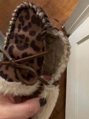 Winter Luxury Soft Leopard Pattern Slipper – Cowgirl Couture