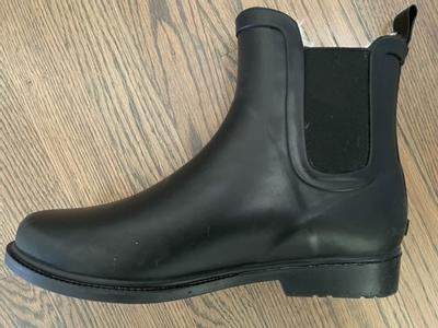 J crew chelsea top rain boots review