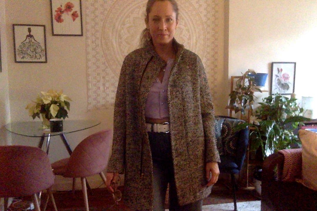 Herringbone City Coat For Women | Factory