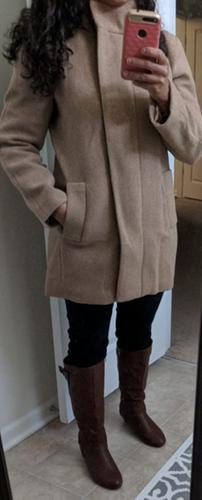 j crew city coat petite