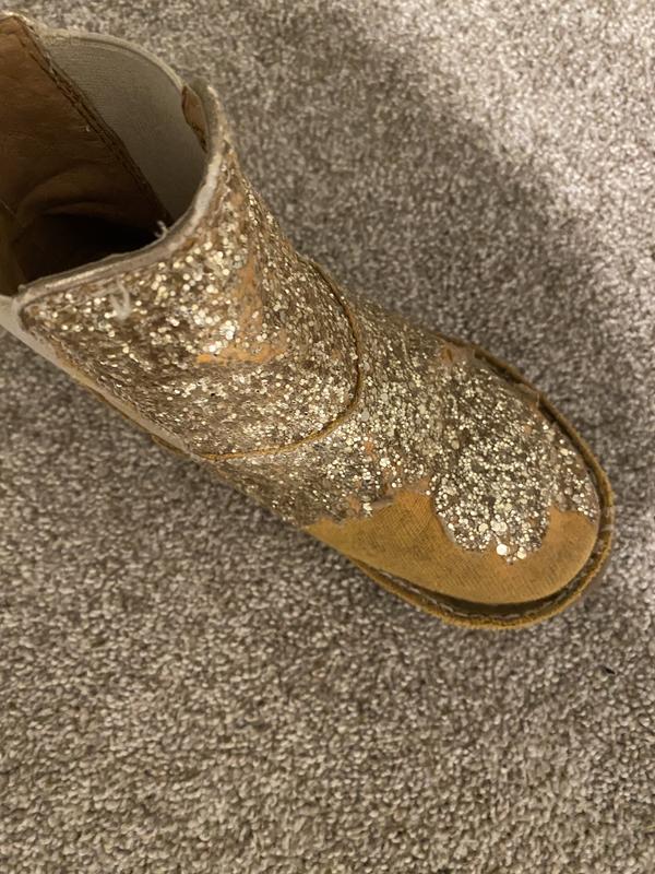 J crew glitter chelsea hotsell rain boots