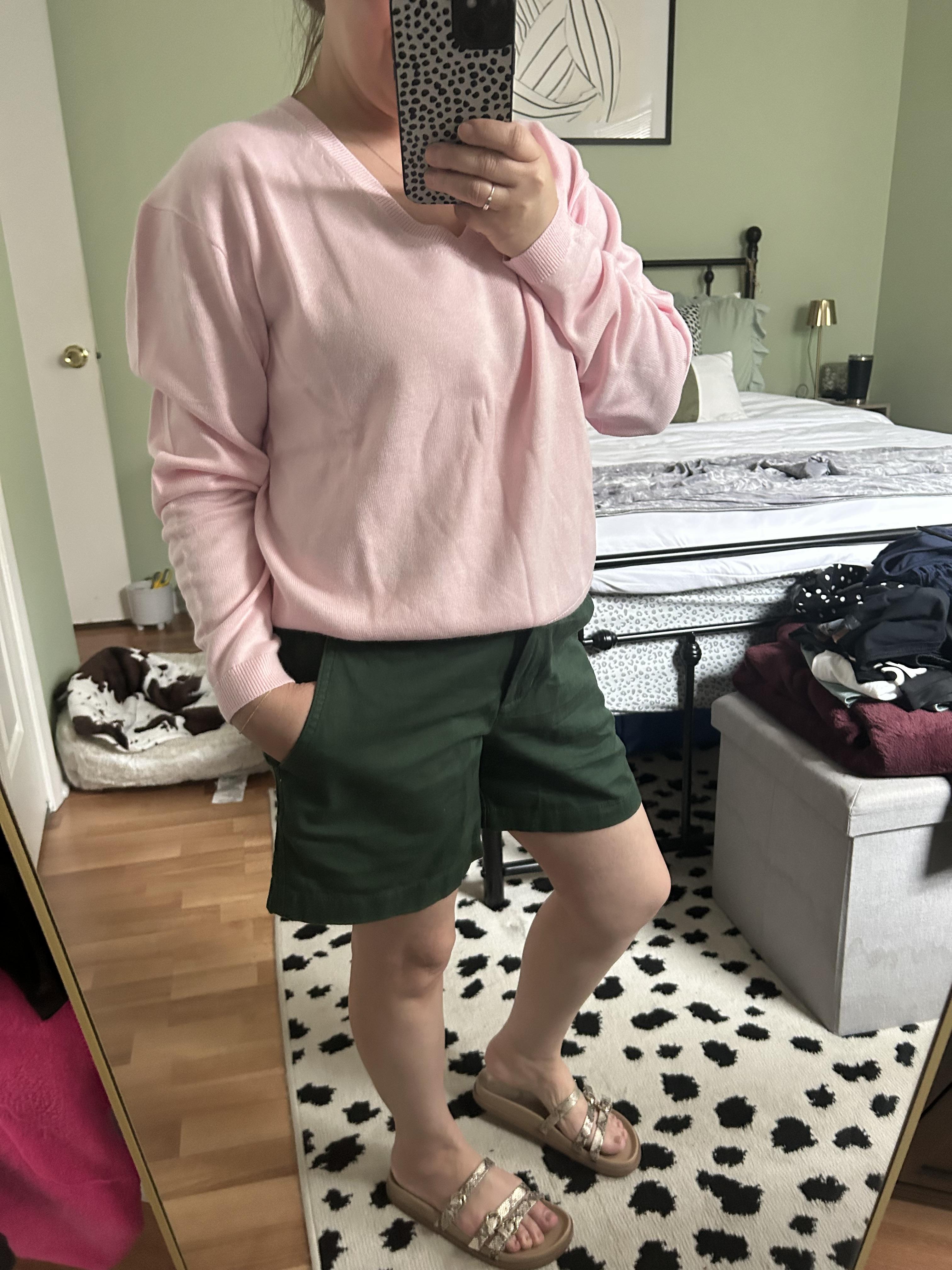 V-neck sweater