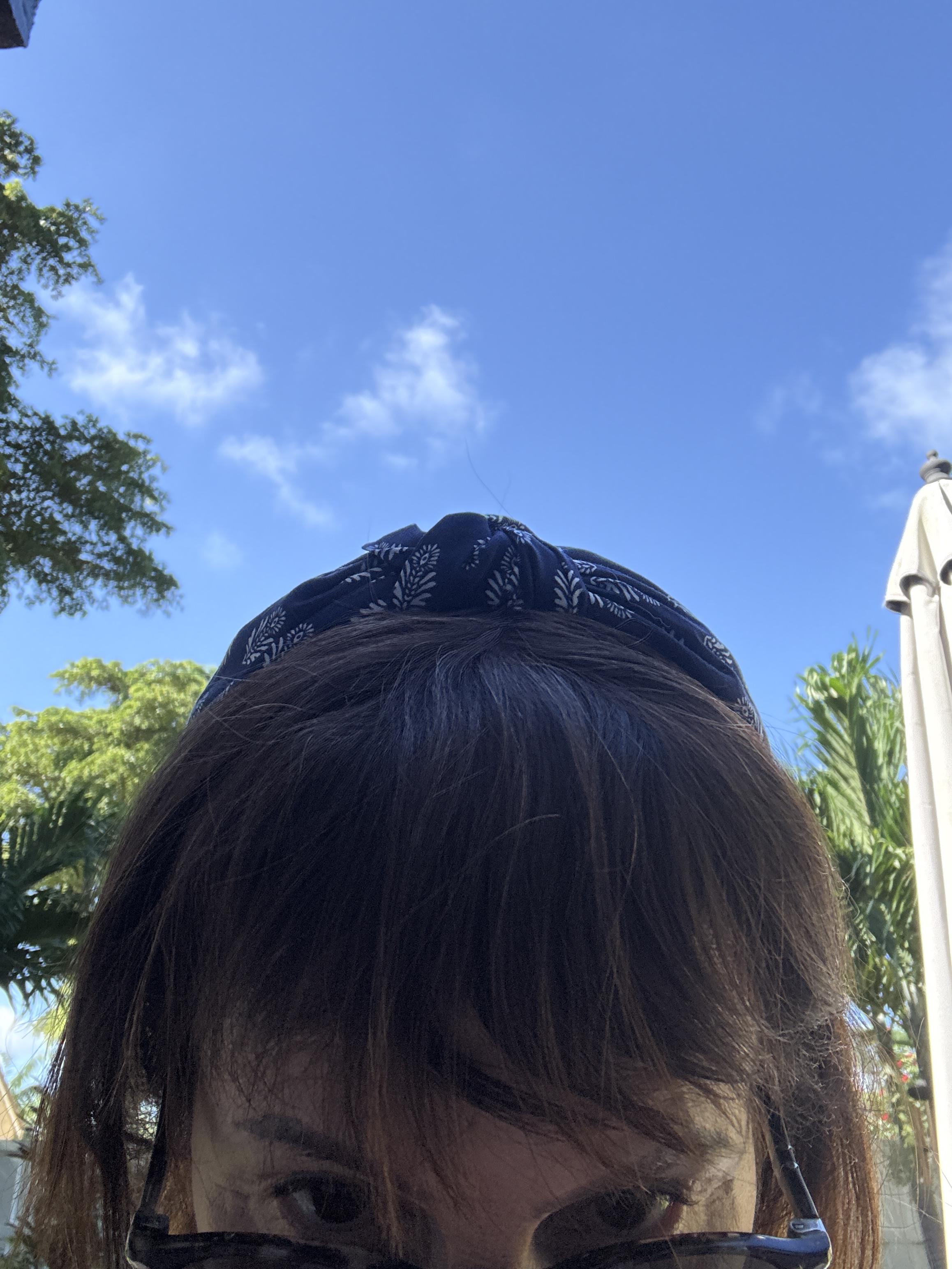 Printed knot headband