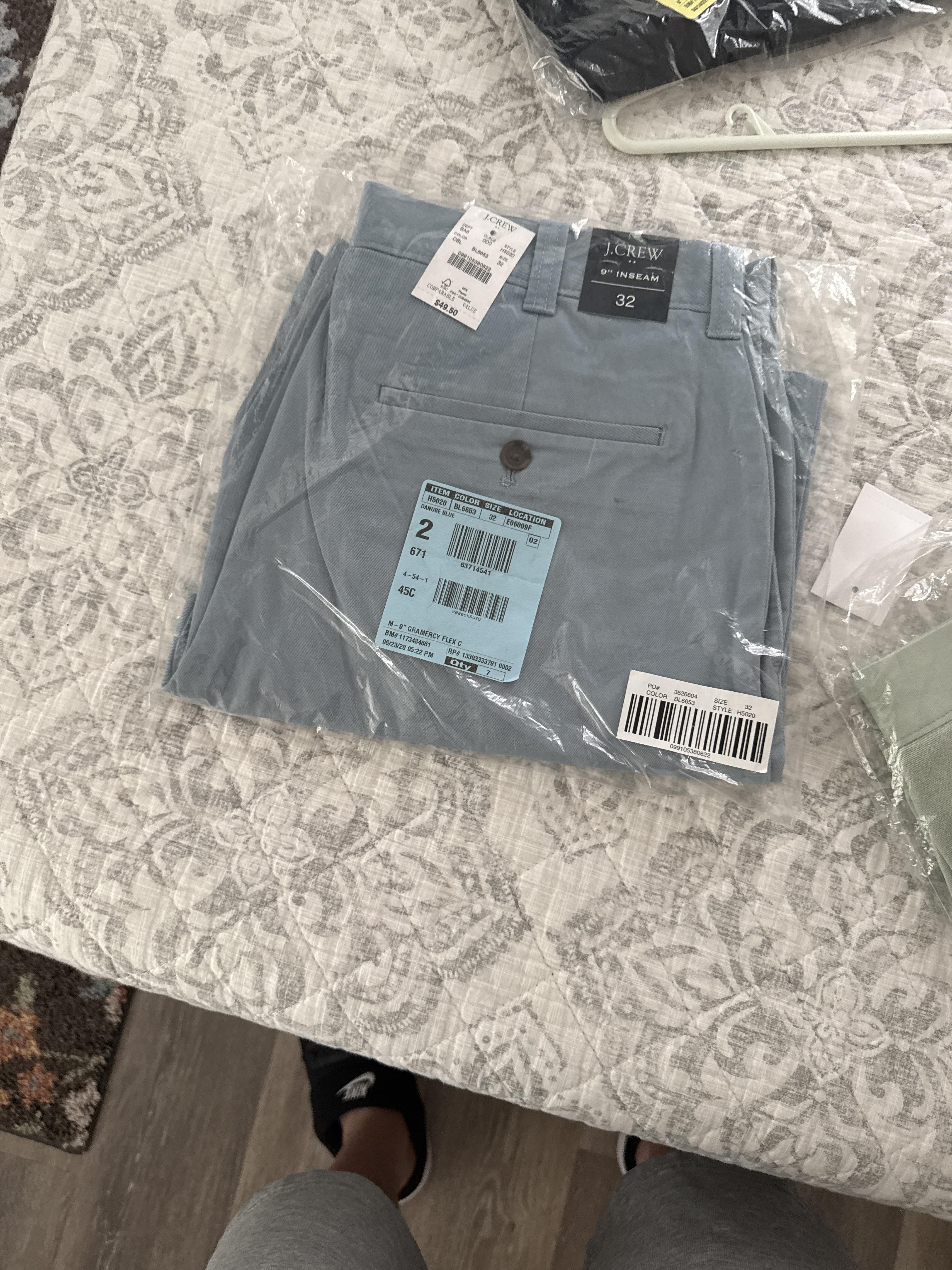 9" flex chino short