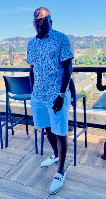 9" flex chino short
