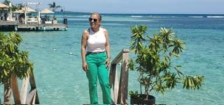 Kallie straight-leg pant