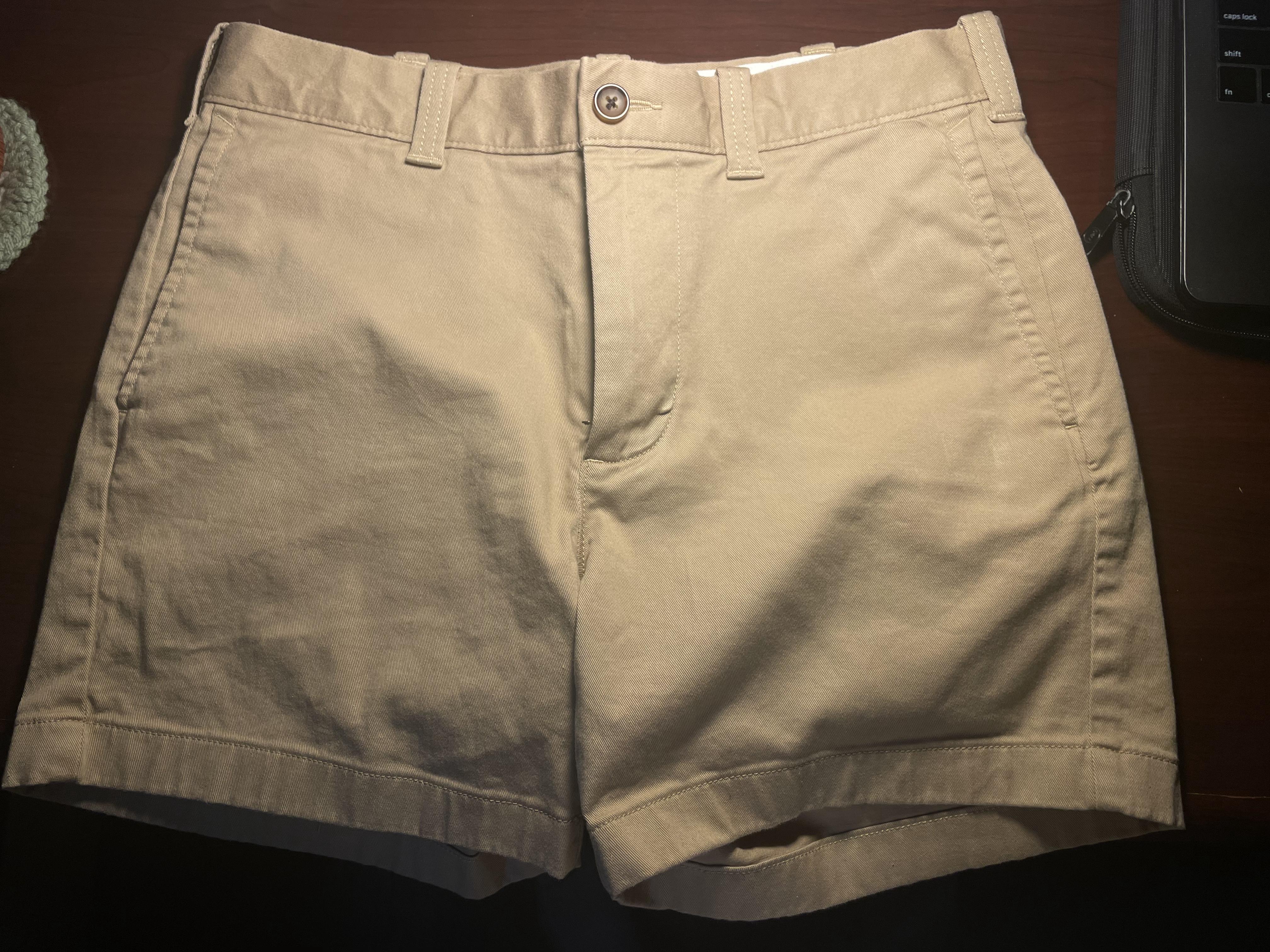 5" flex chino short