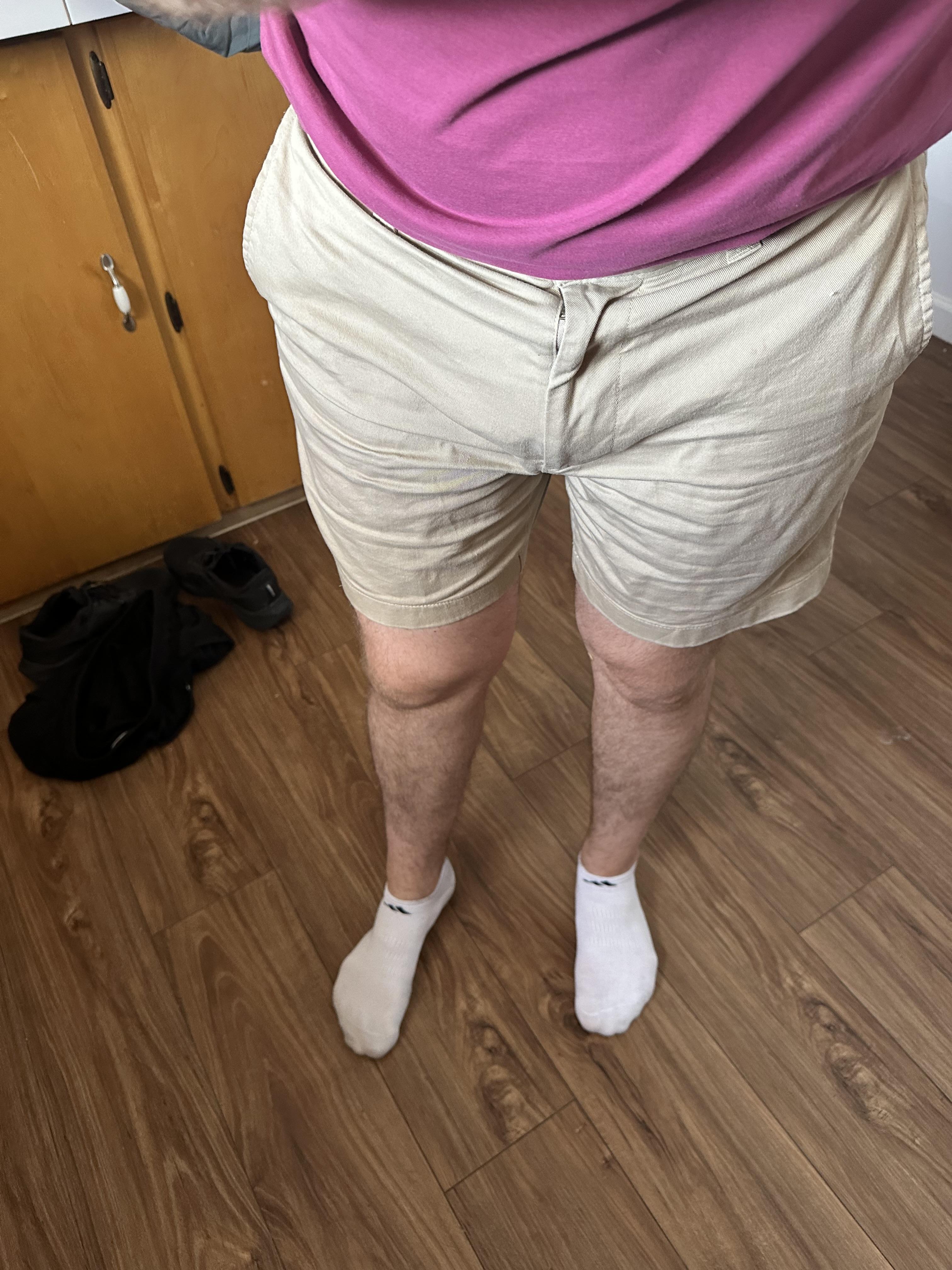 7" flex chino short