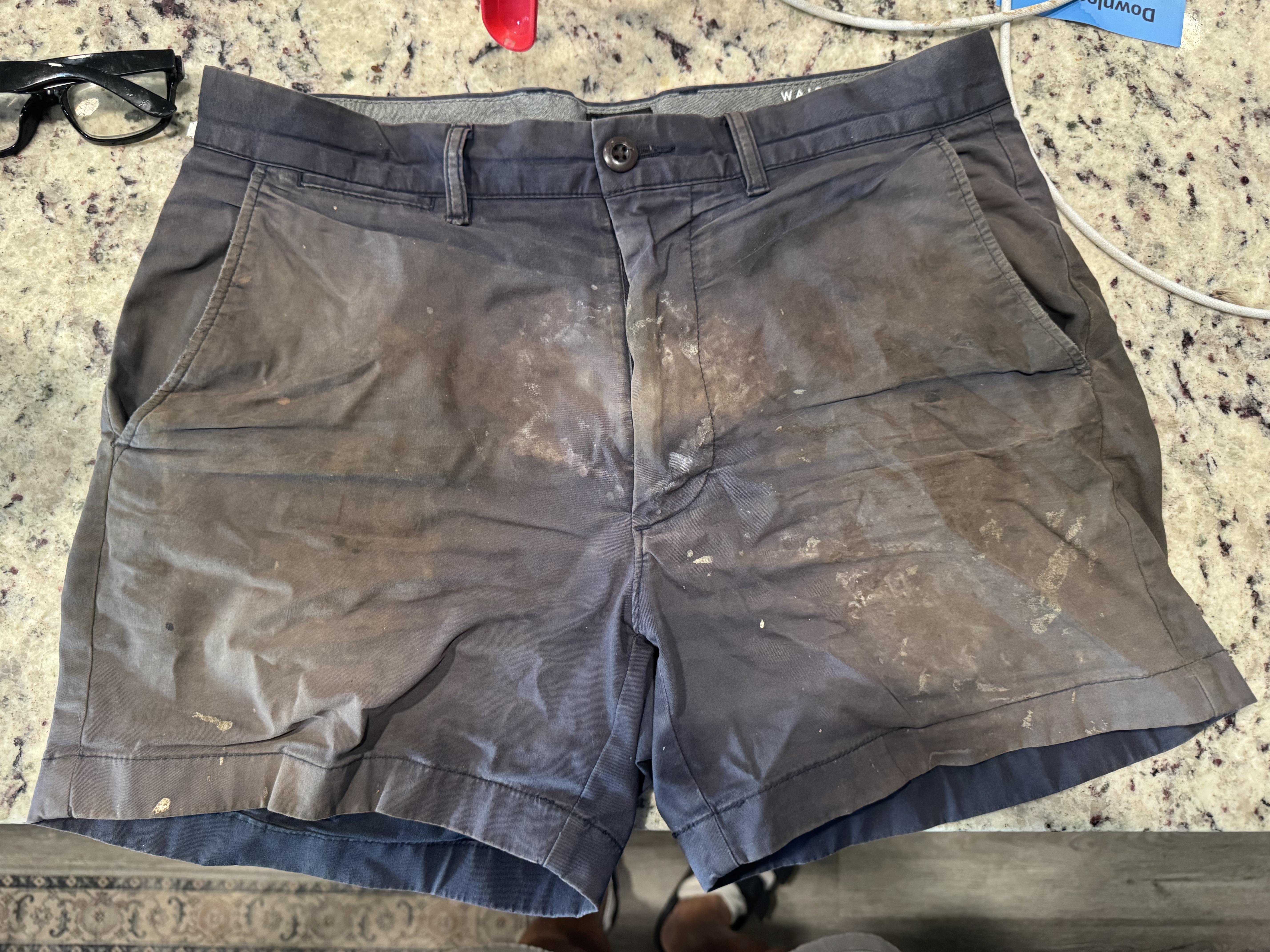 5" flex chino short